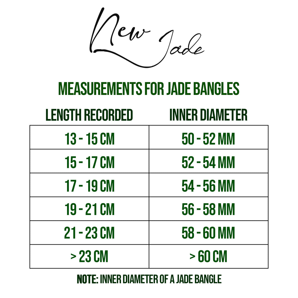 How To Measure Sizes For Jade Bangles New Jade