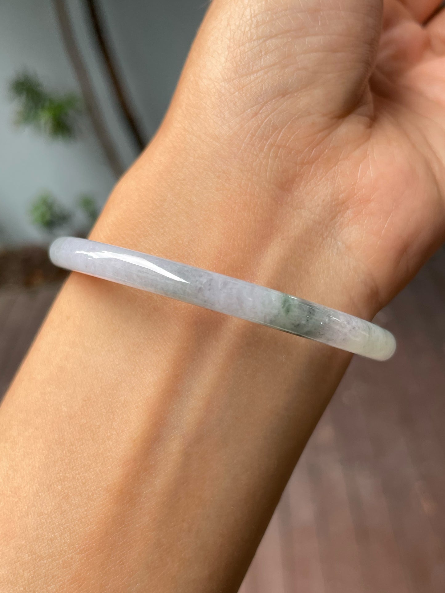 Black Jade Bangle | 56mm (NJBA140)