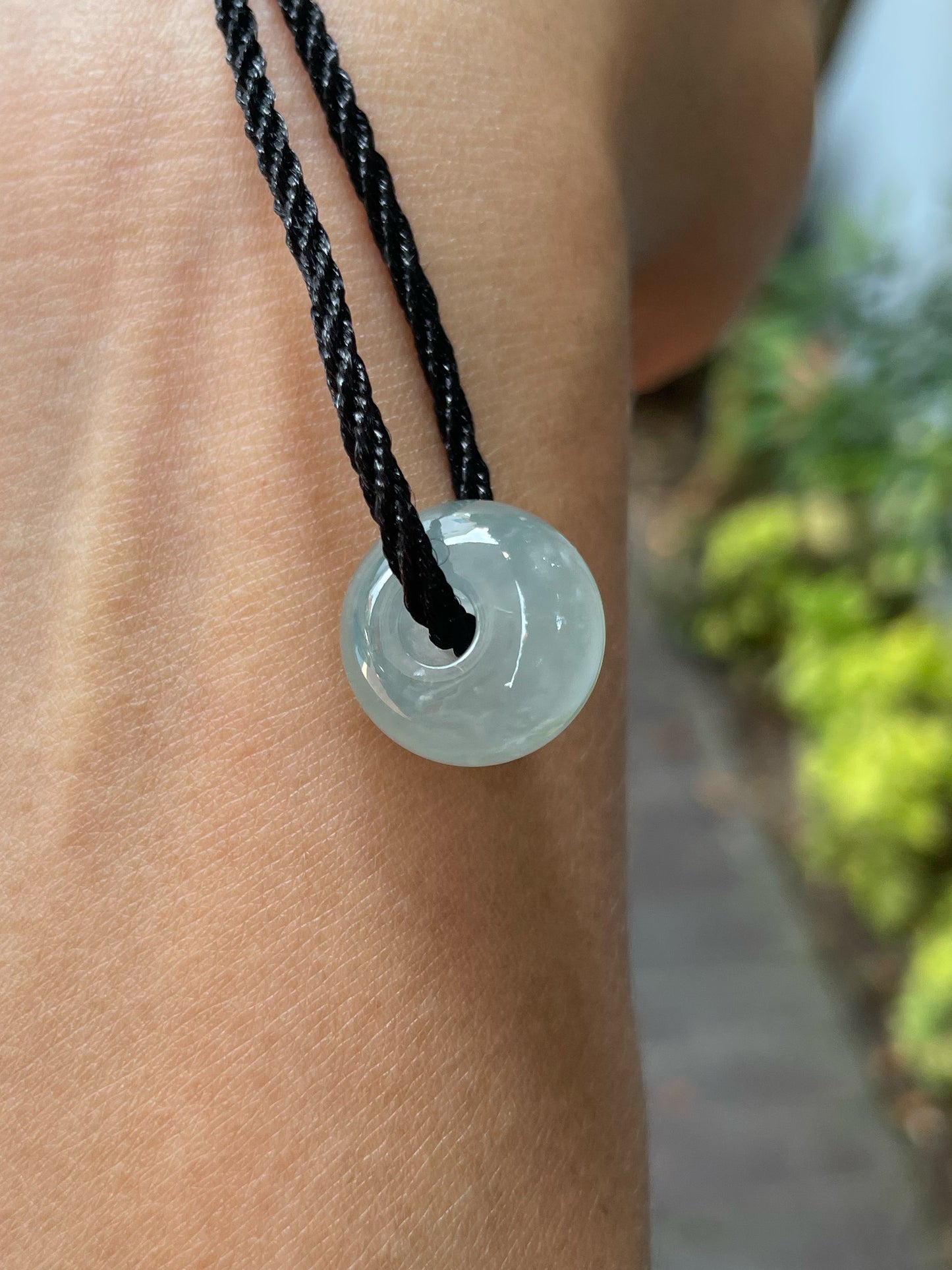 Icy Jade Barrel Pendant - Lu Lu Tong 路路通 (NJP111)
