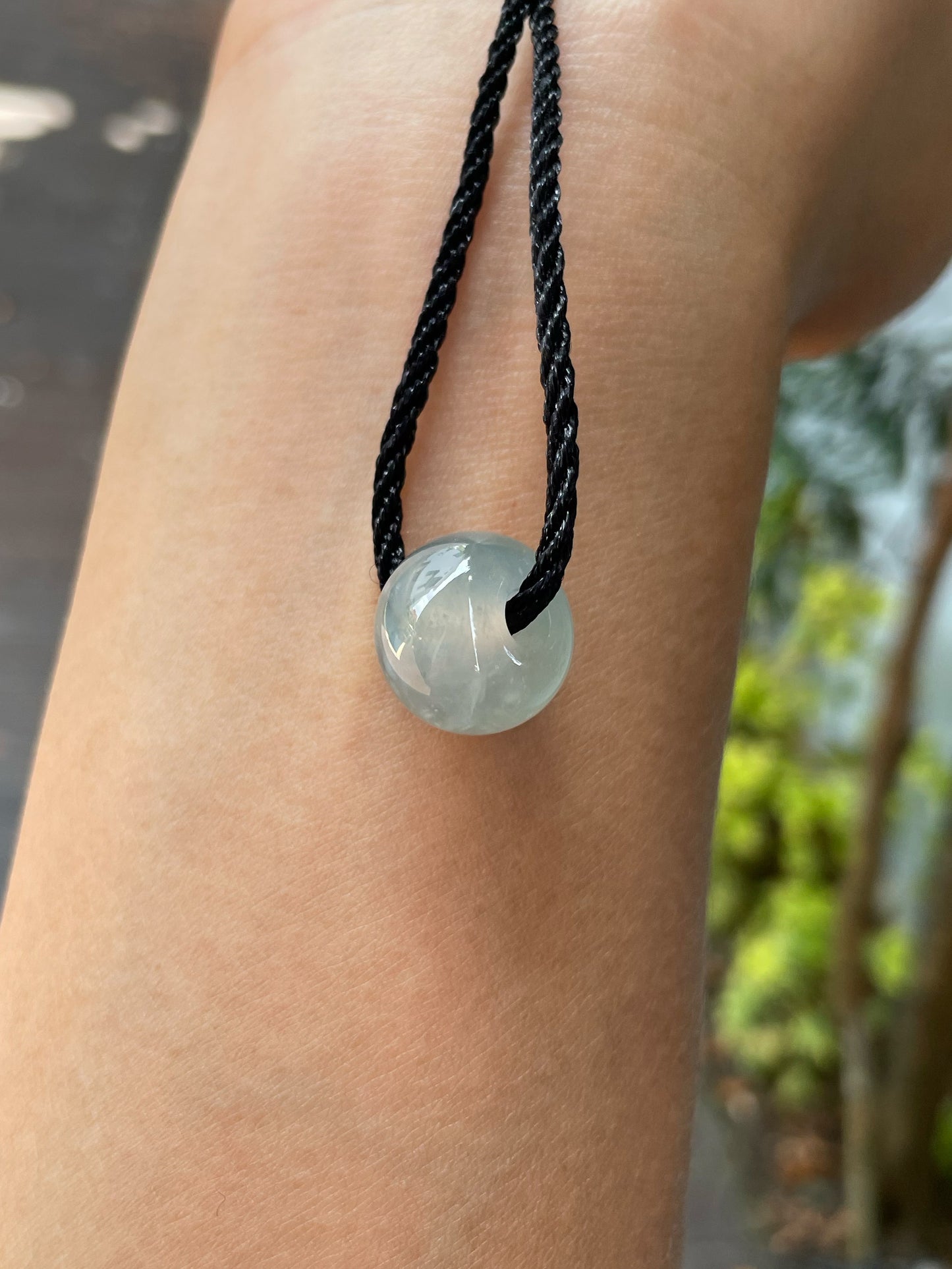 Icy Jade Barrel Pendant - Lu Lu Tong 路路通 (NJP111)