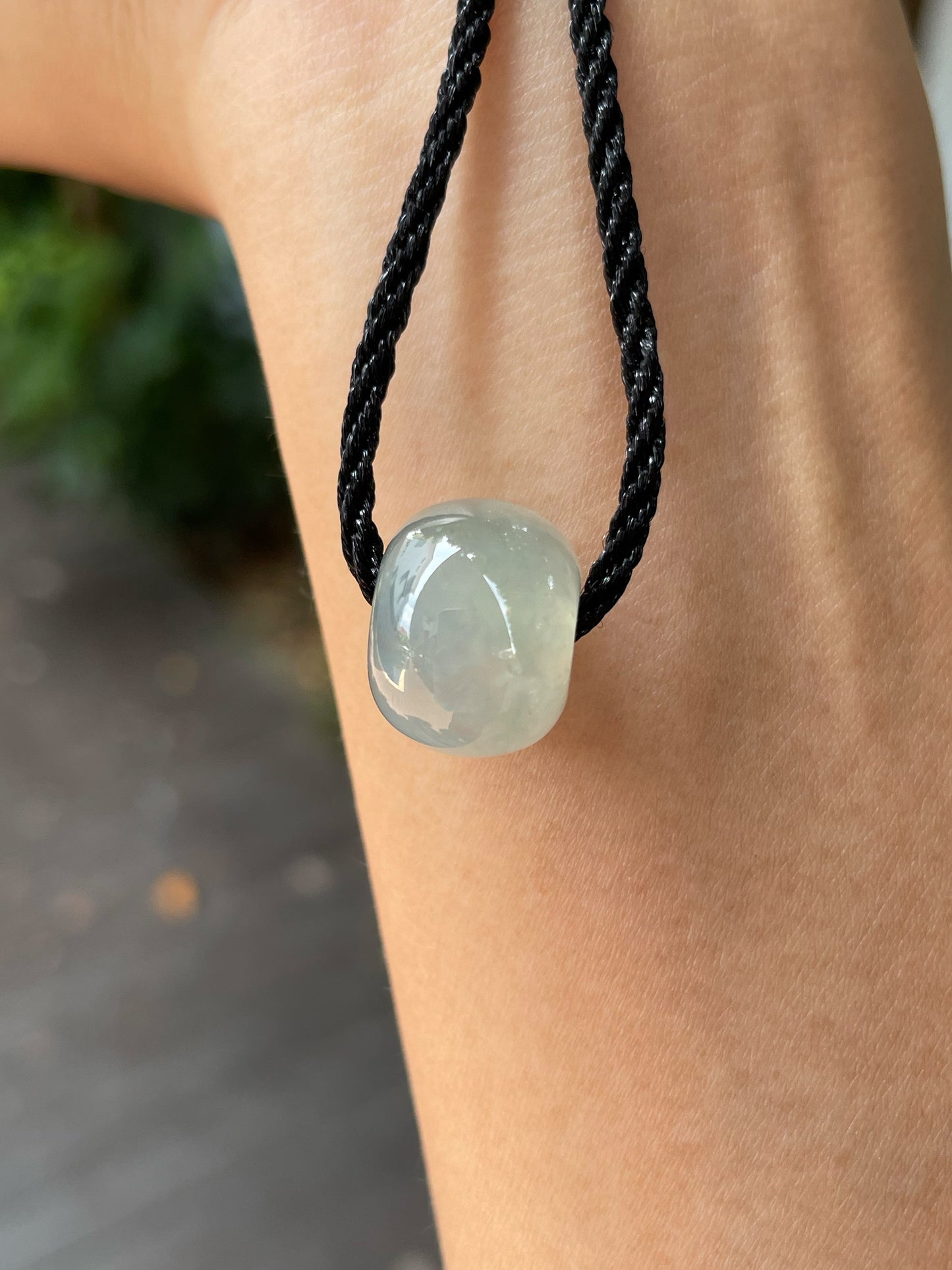 Icy Jade Barrel Pendant - Lu Lu Tong 路路通 (NJP111)