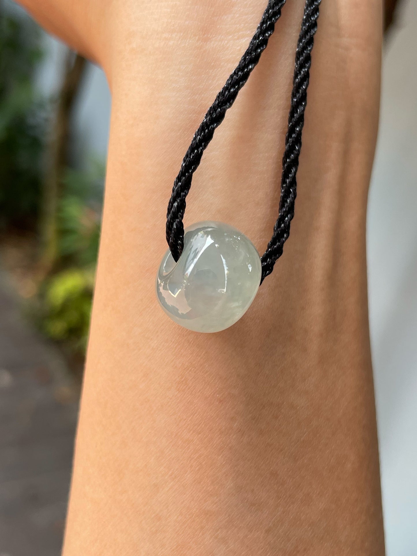 Icy Jade Barrel Pendant - Lu Lu Tong 路路通 (NJP111)