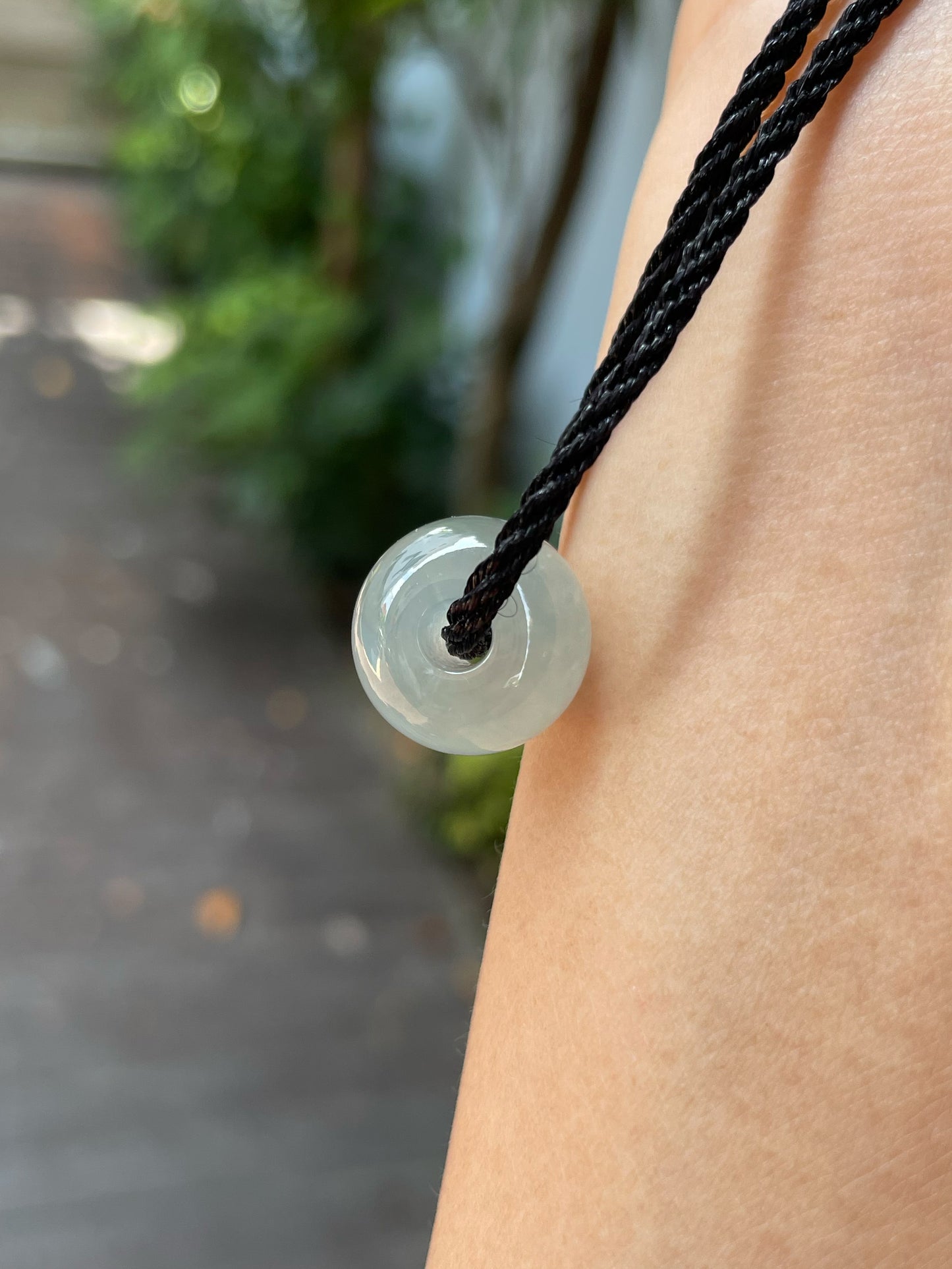 Icy Jade Barrel Pendant - Lu Lu Tong 路路通 (NJP111)