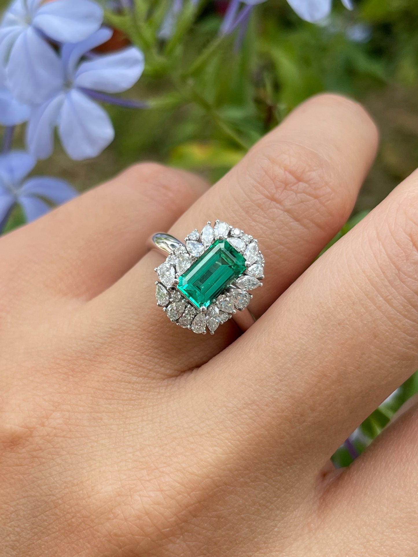Un-oiled Emerald Ring - 1.17CT (NJR033)