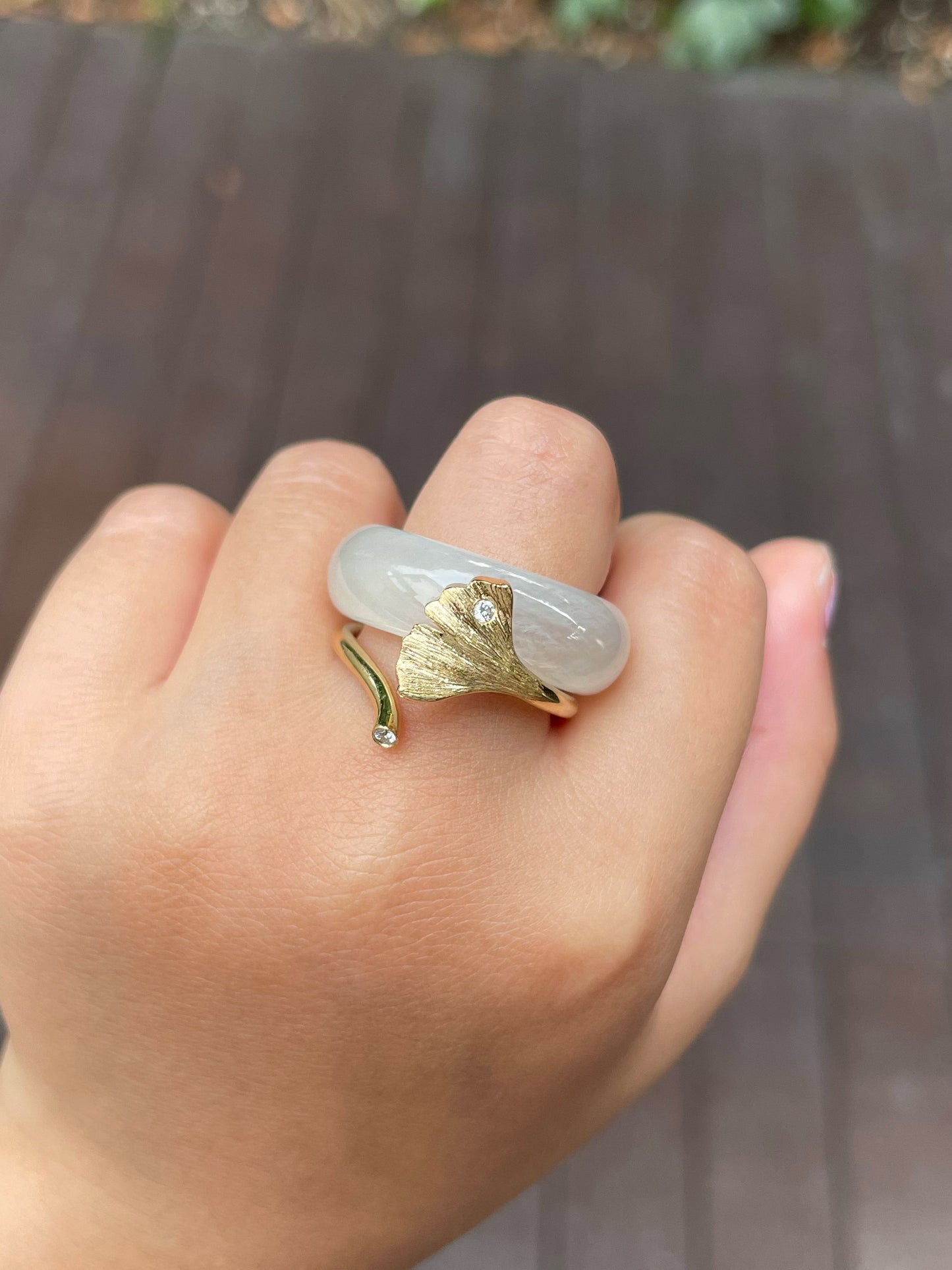 Icy Jade Abacus Ring | HK 11.5 (NJR164)