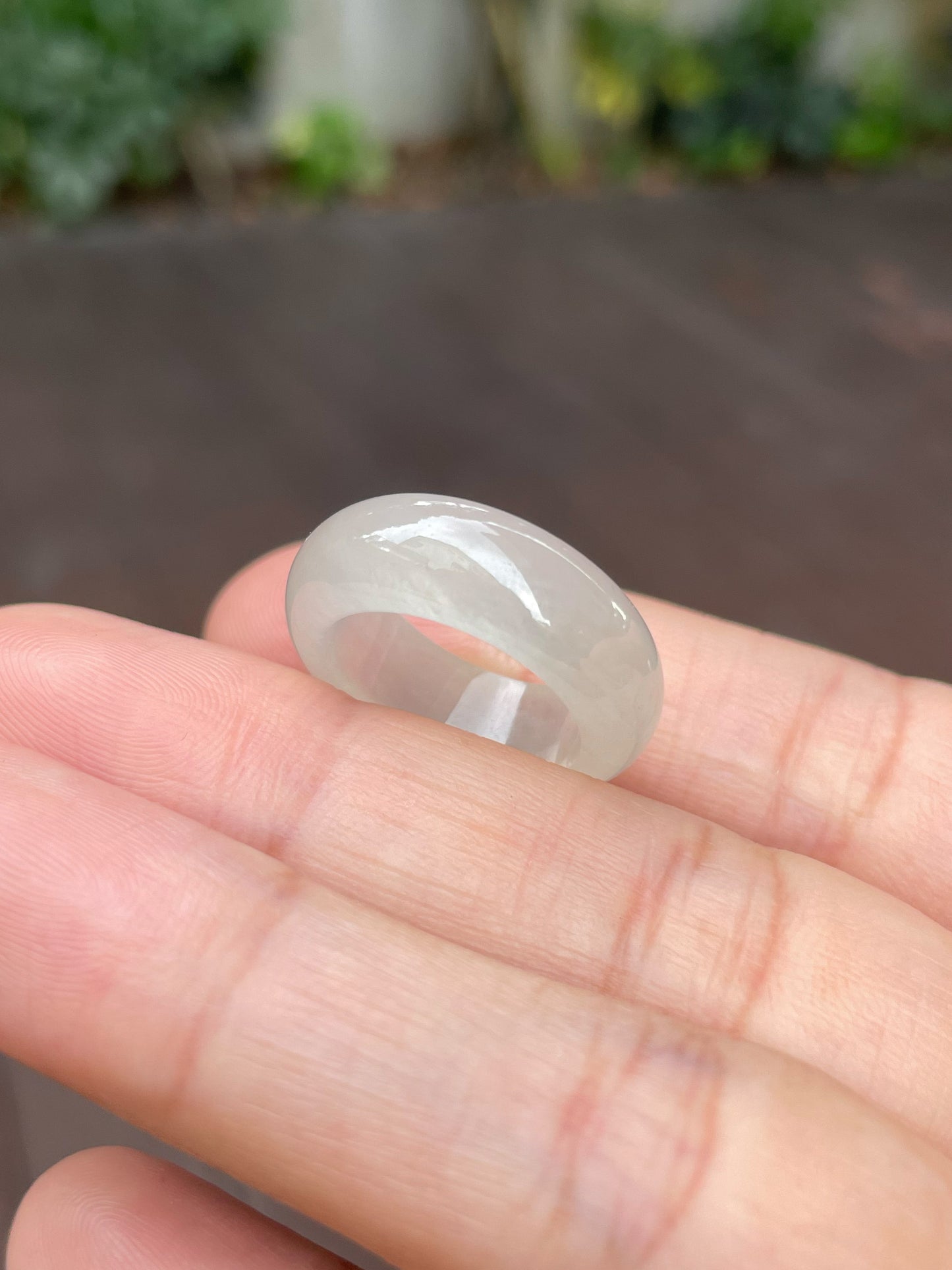 Icy Jade Abacus Ring | HK 11.5 (NJR164)