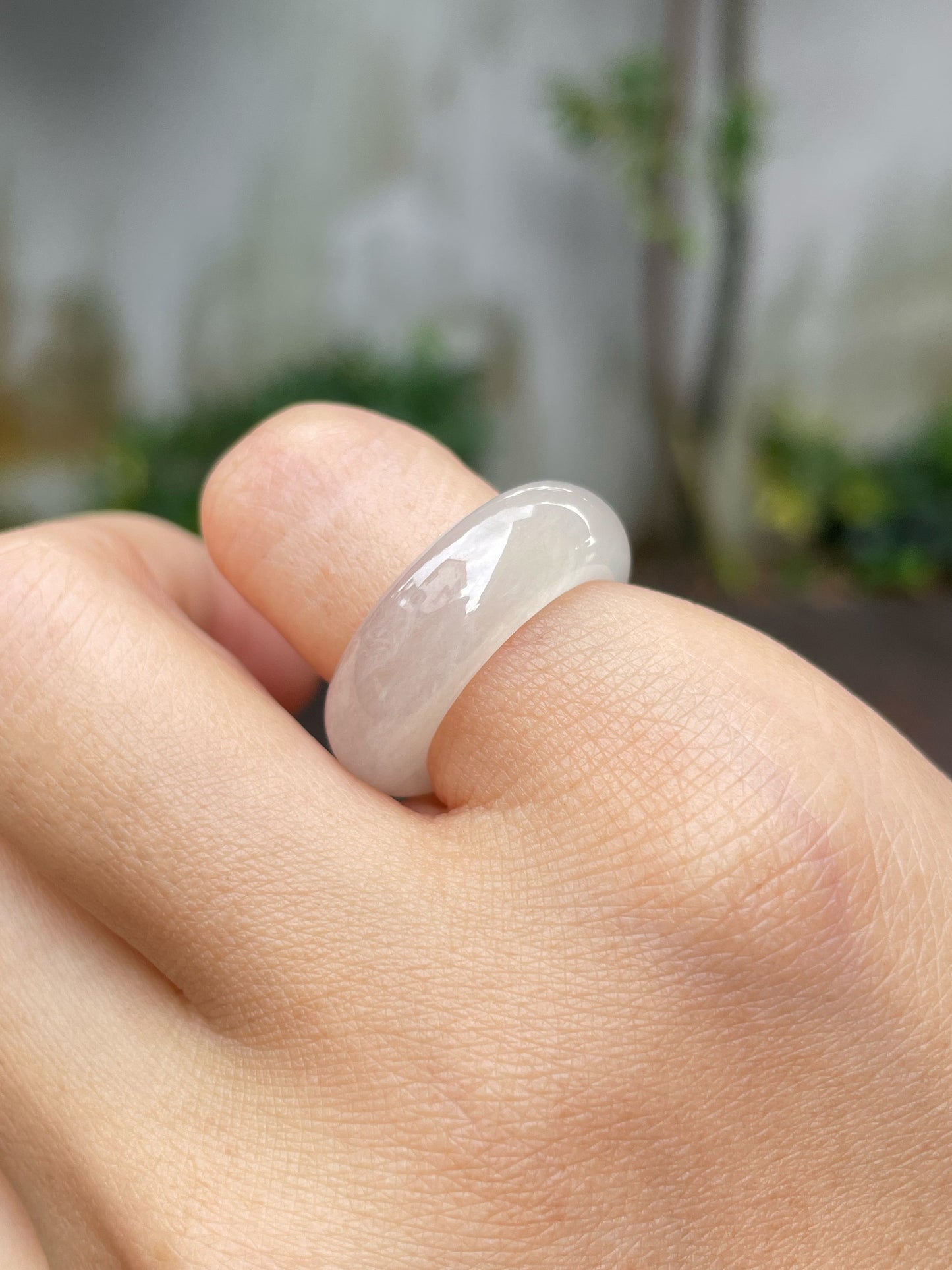 Icy Jade Abacus Ring | HK 11.5 (NJR164)
