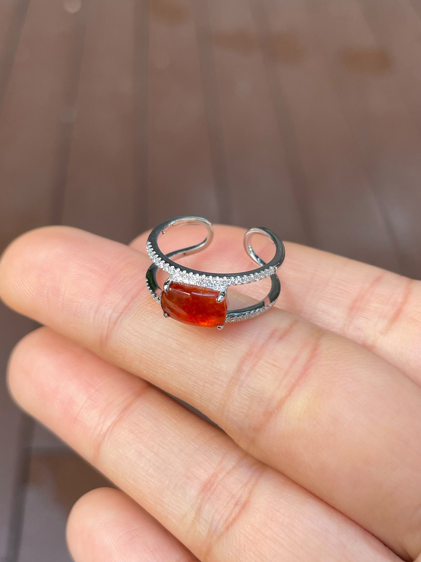Red Jade Ring (NJR181)