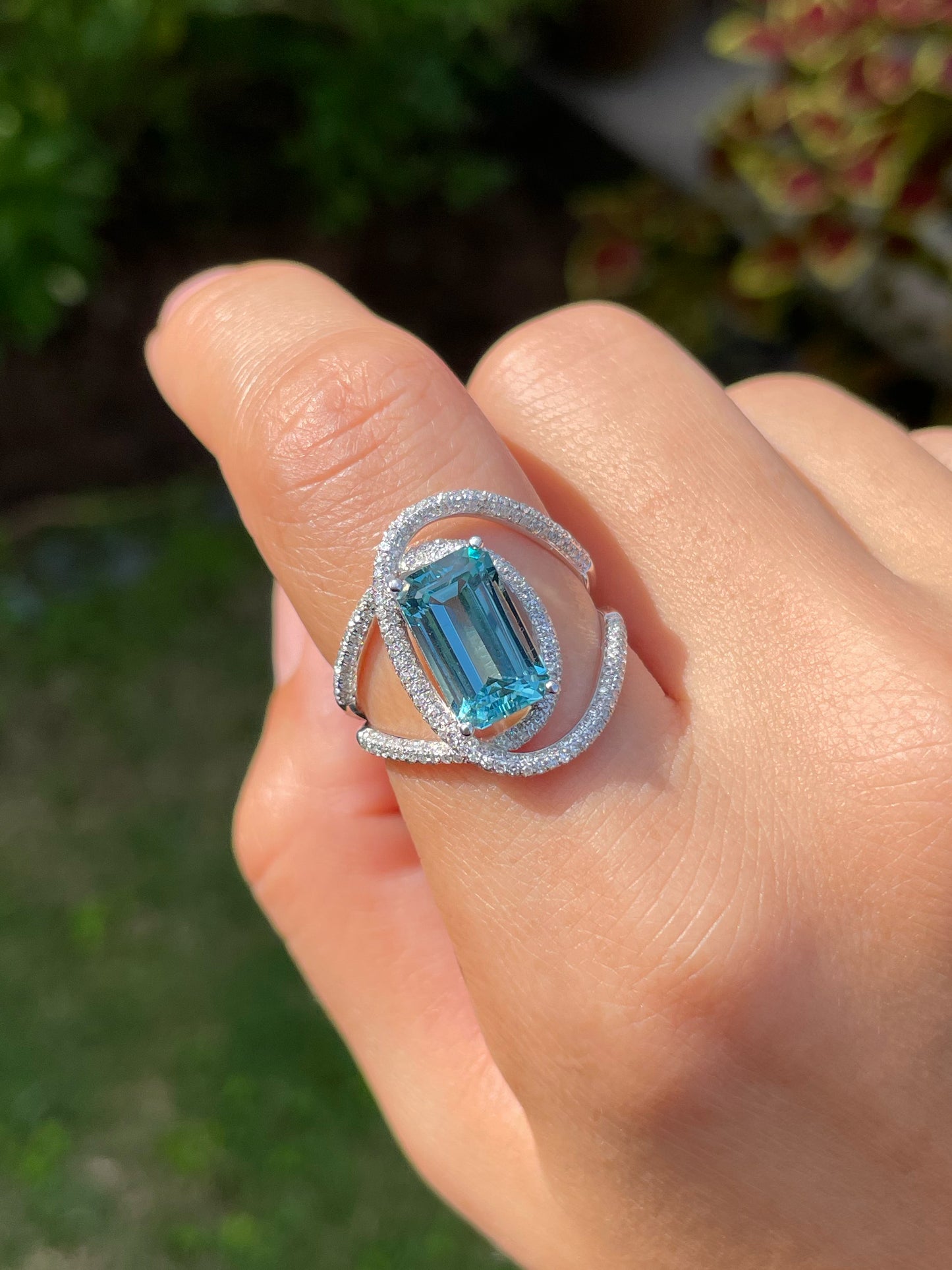 Aquamarine Ring - 3.23CT (NJR183)