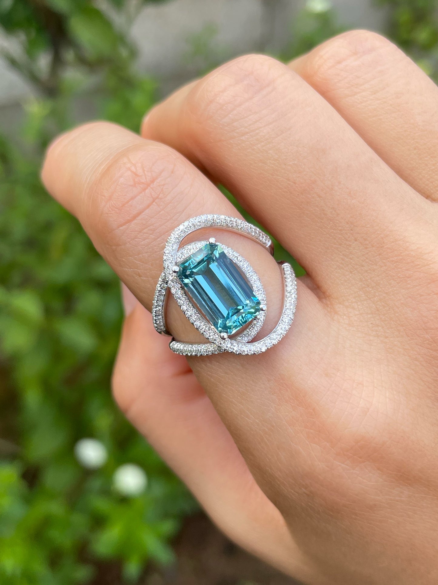 Aquamarine Ring - 3.23CT (NJR183)