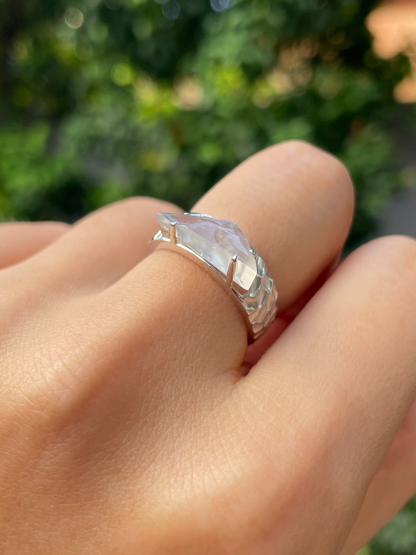 Icy Jade Ring - Mountain (NJR185)