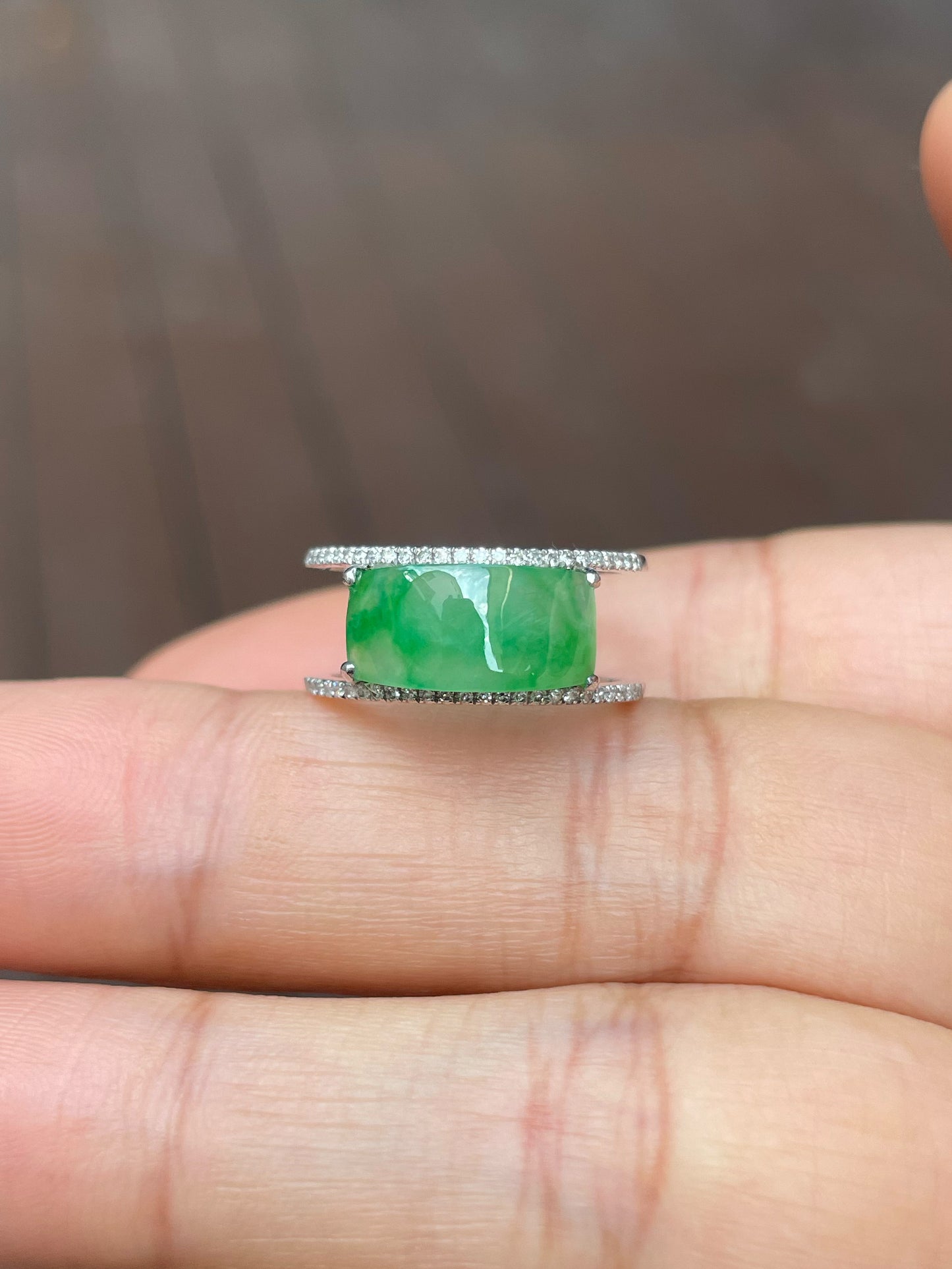 Green Jade Ring (NJR186)