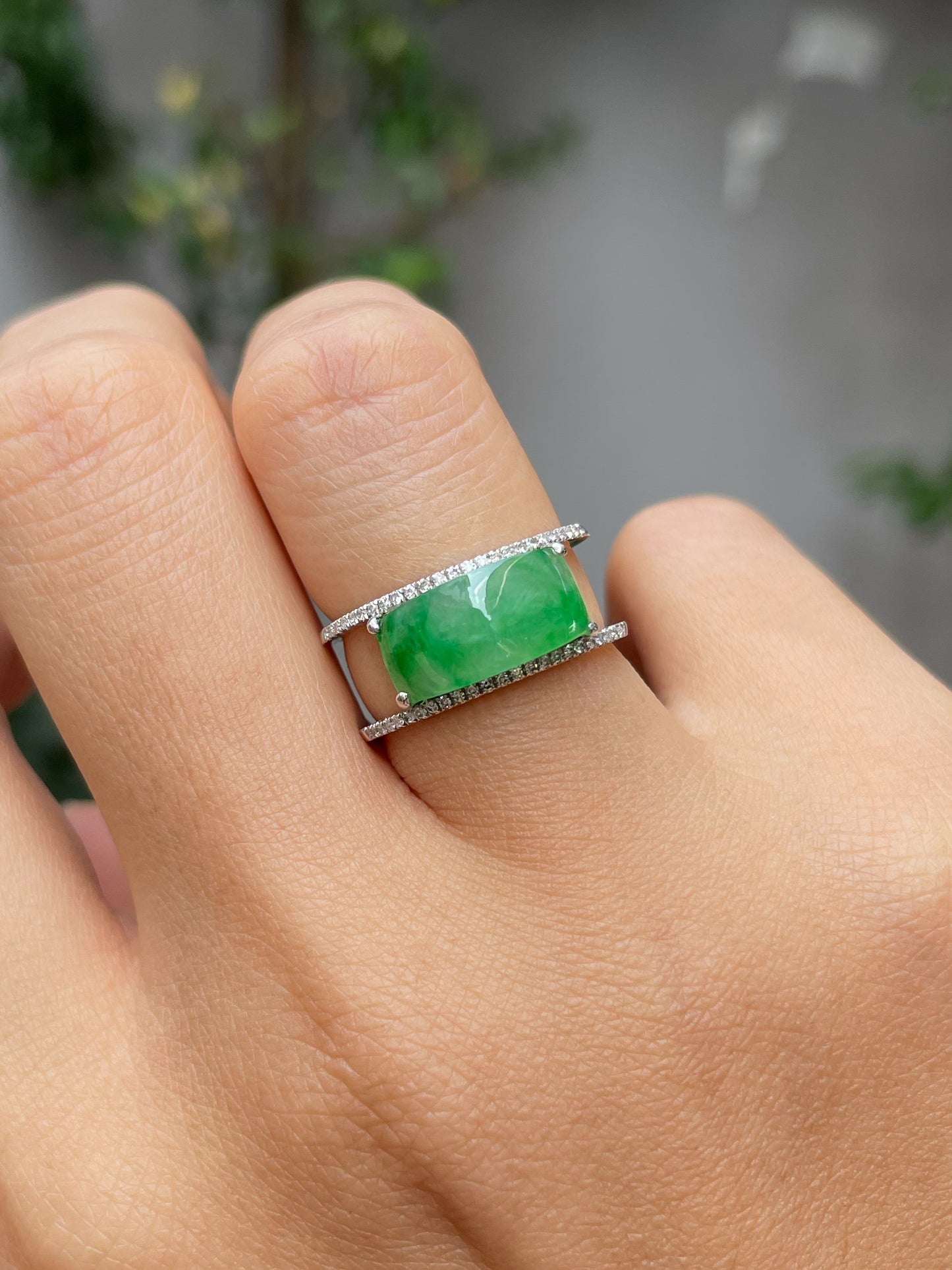 Green Jade Ring (NJR186)