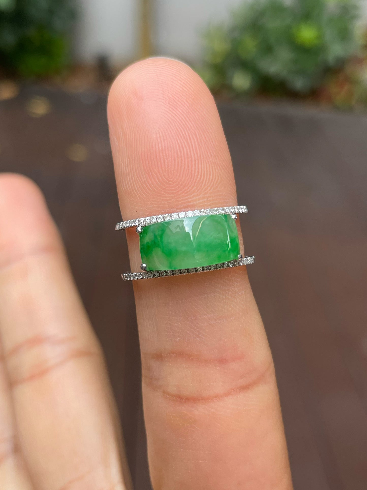 Green Jade Ring (NJR186)