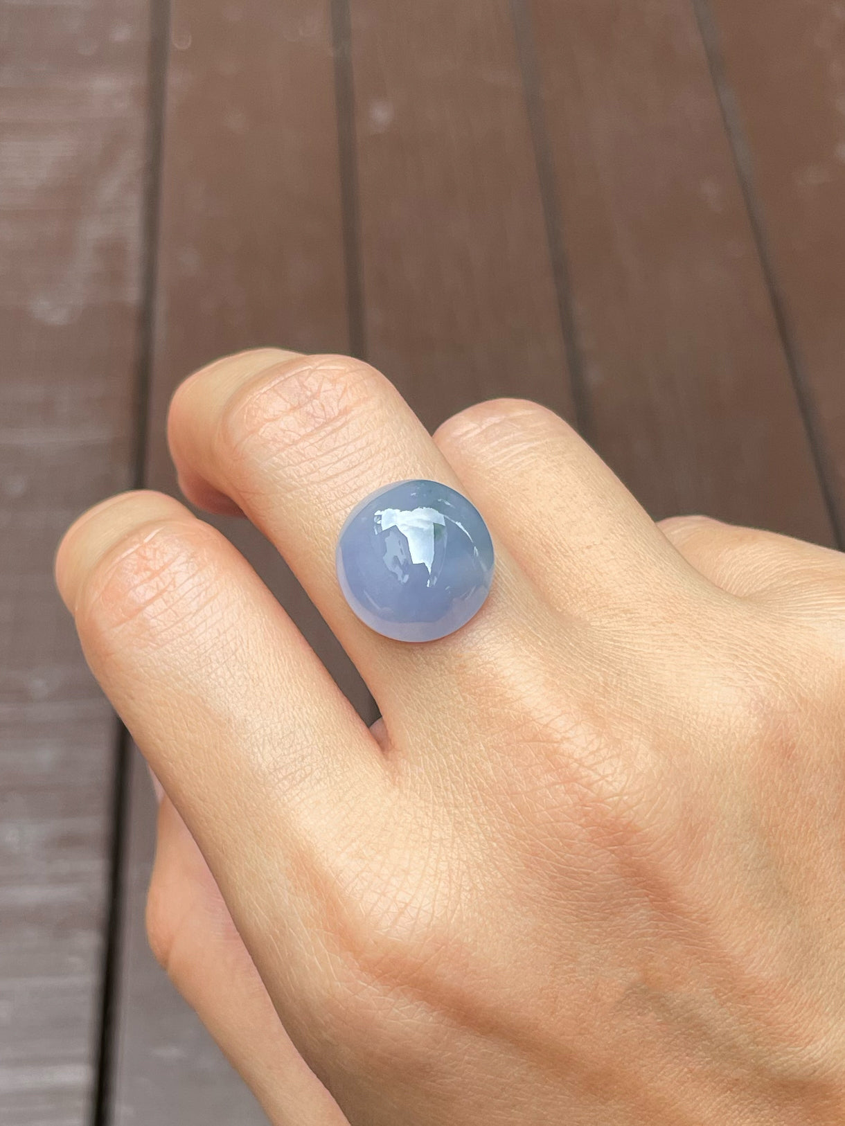 Lavender Jadeite Cabochon (NJR189)