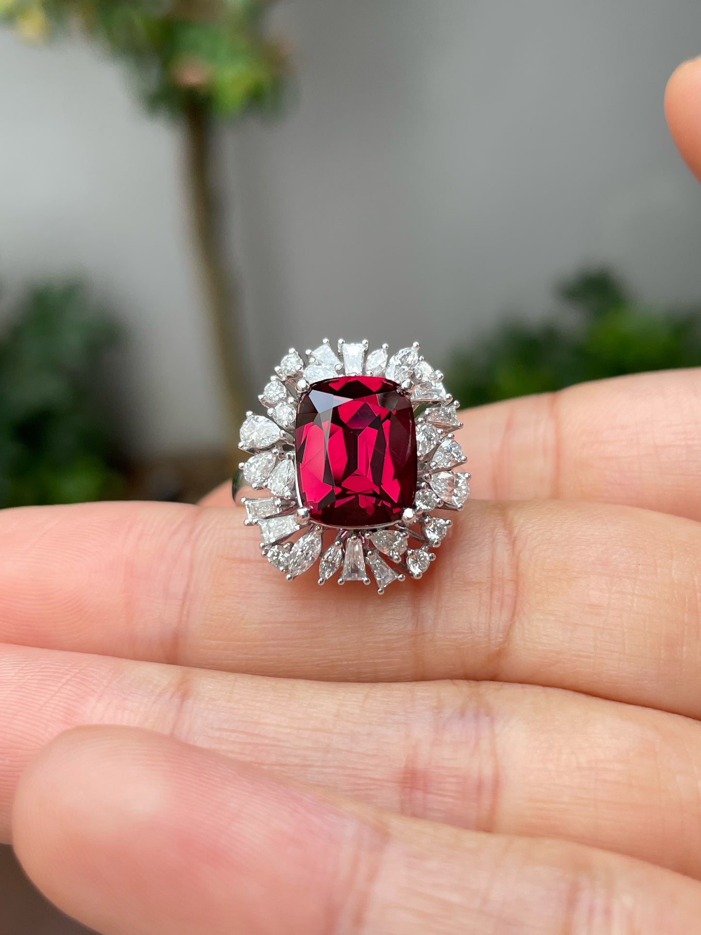 Unheated Red Spinel Ring - 5.18CT (NJR198)