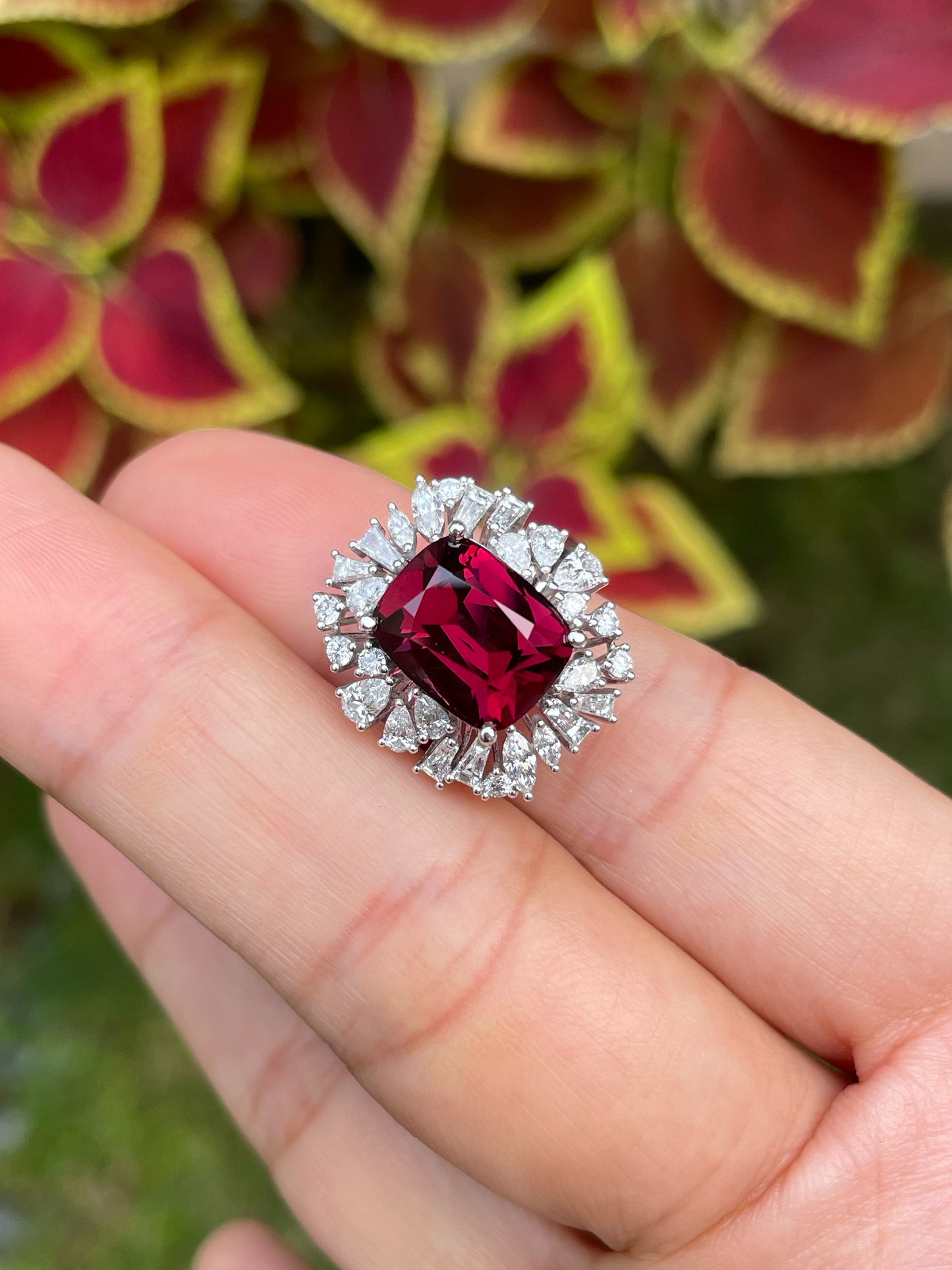 Unheated Red Spinel Ring - 5.18CT (NJR198)