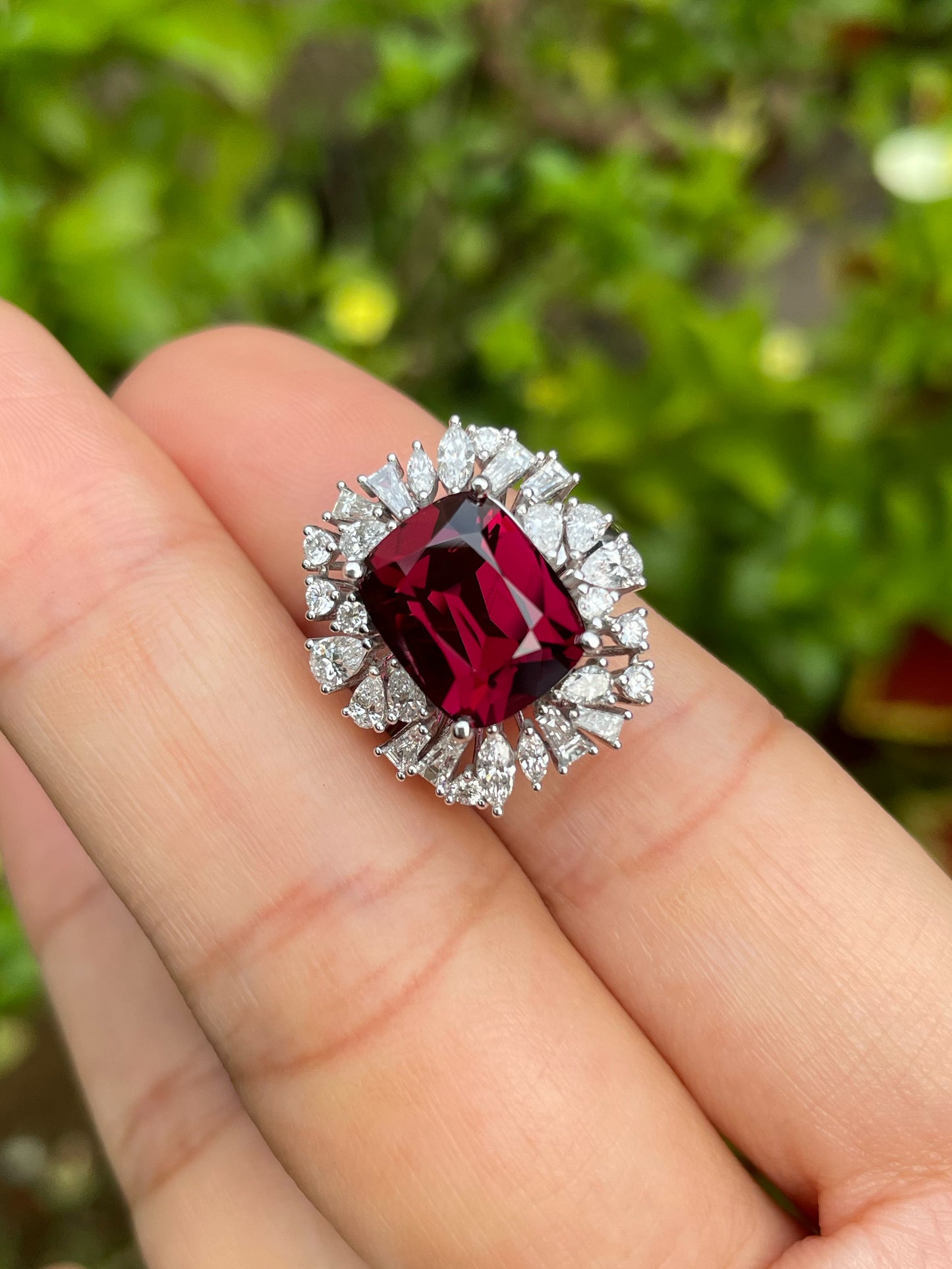 Unheated Red Spinel Ring - 5.18CT (NJR198)