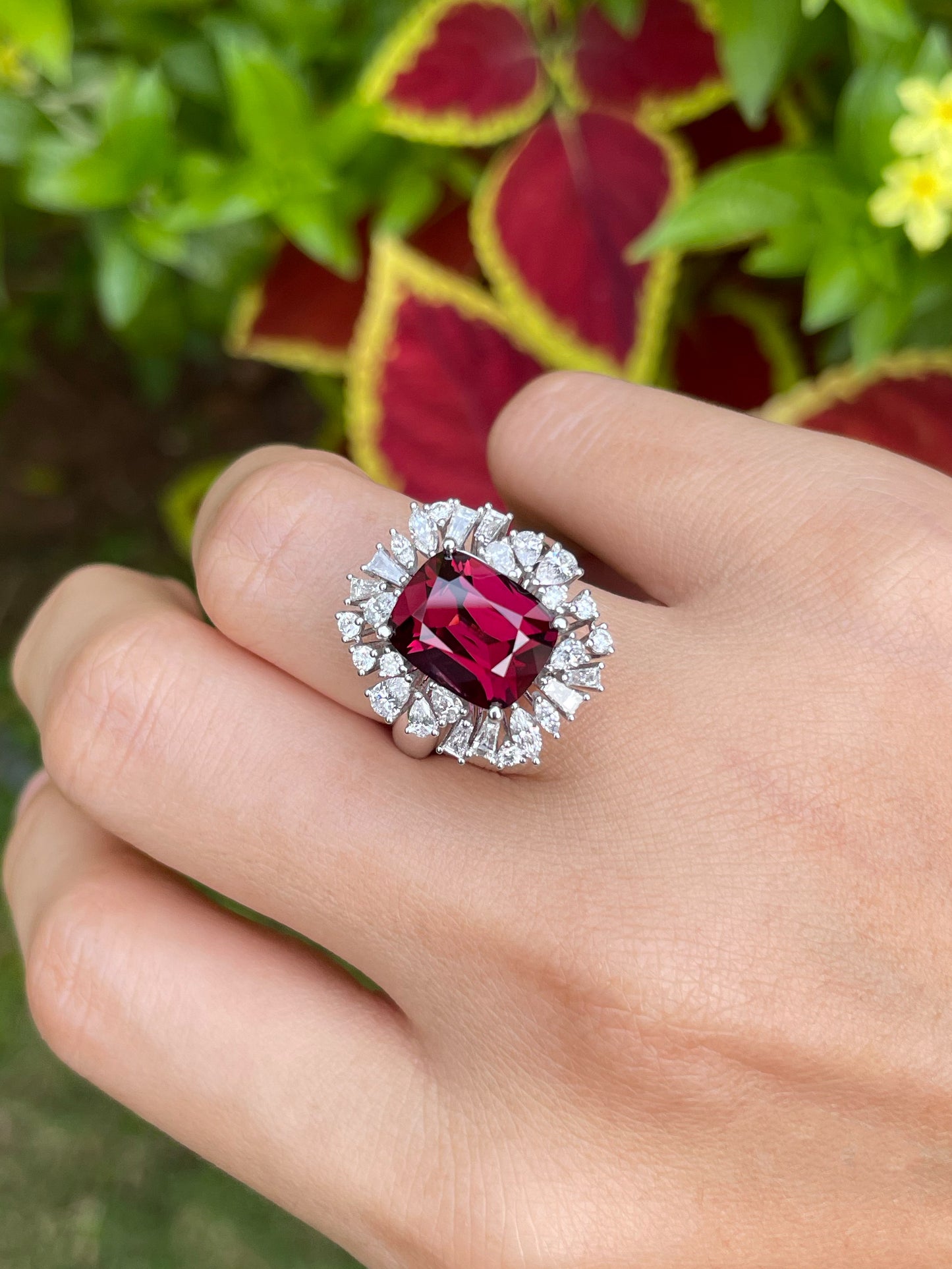 Unheated Red Spinel Ring - 5.18CT (NJR198)