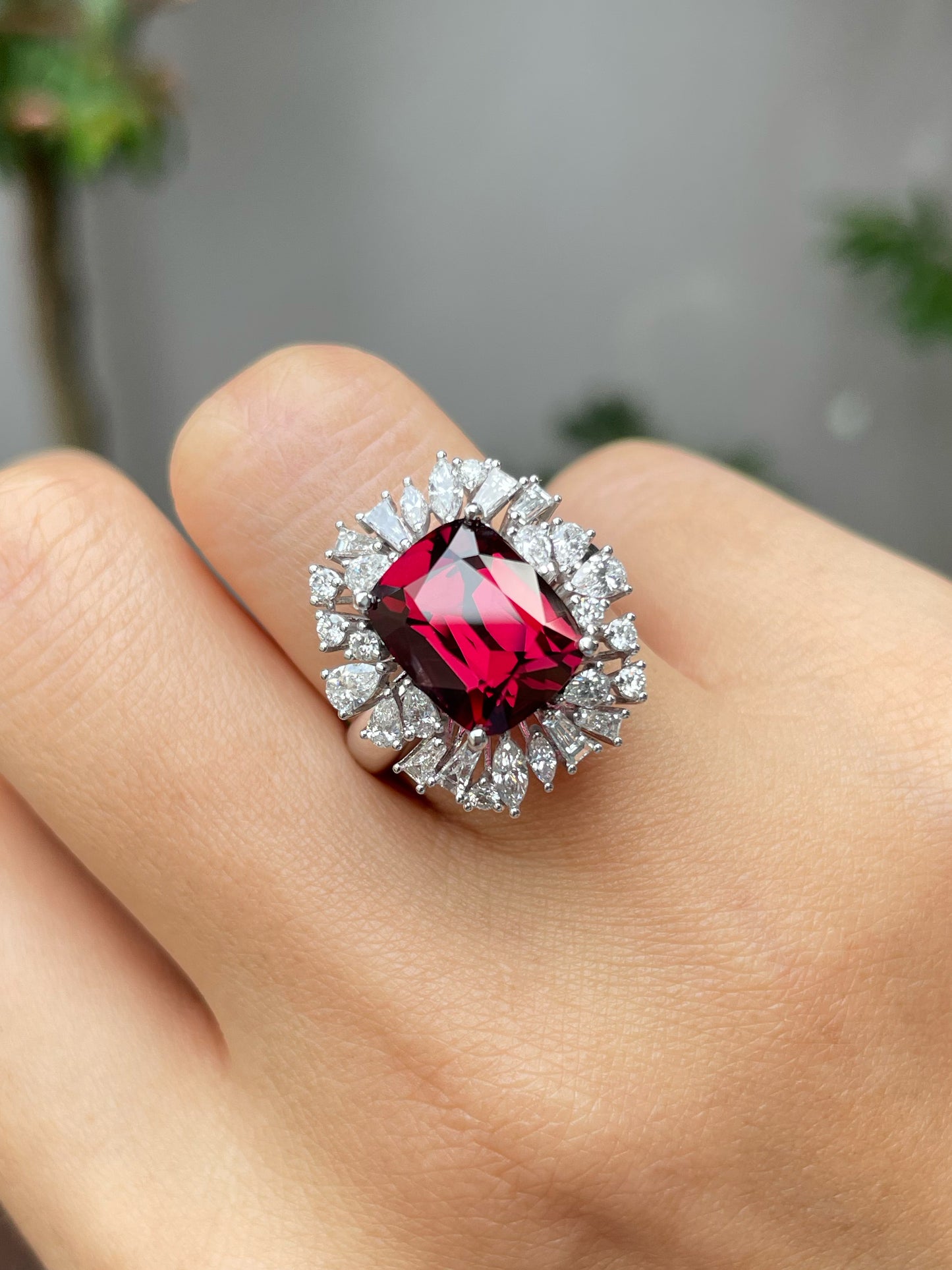 Unheated Red Spinel Ring - 5.18CT (NJR198)