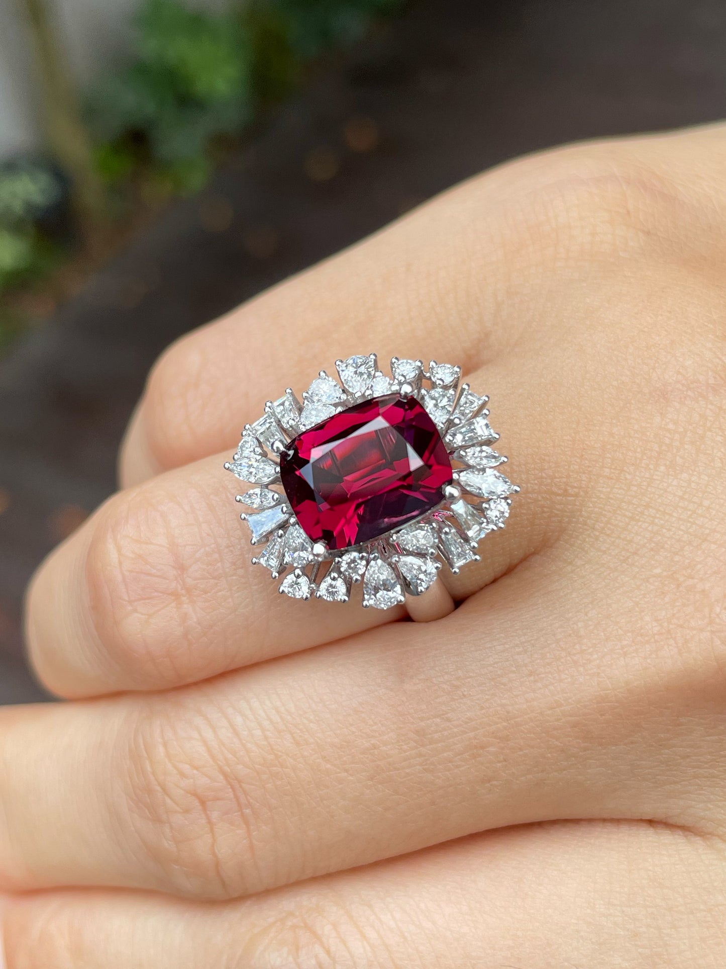 Unheated Red Spinel Ring - 5.18CT (NJR198)
