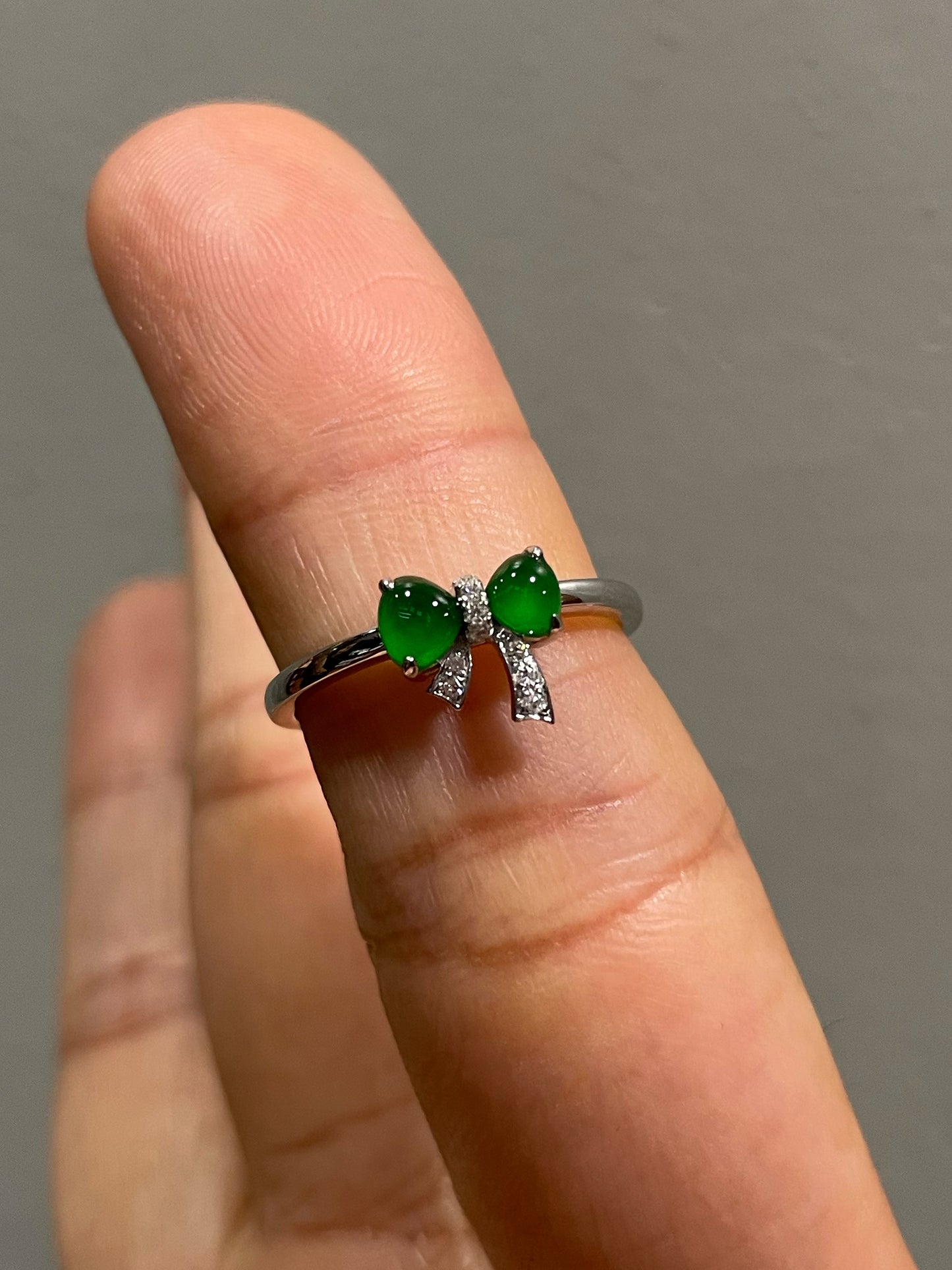 Green Jadeite Ring (NJR215)