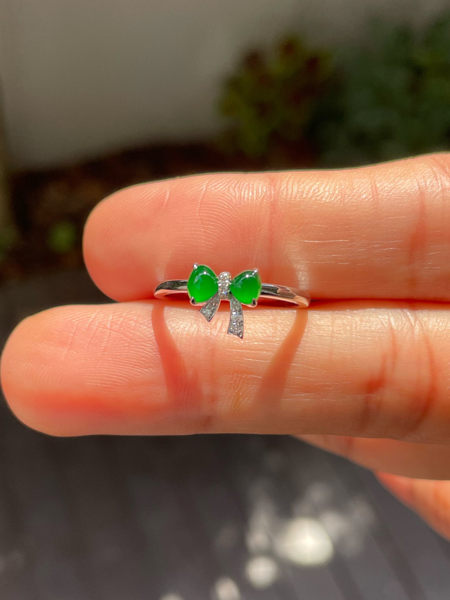 Green Jadeite Ring (NJR215)