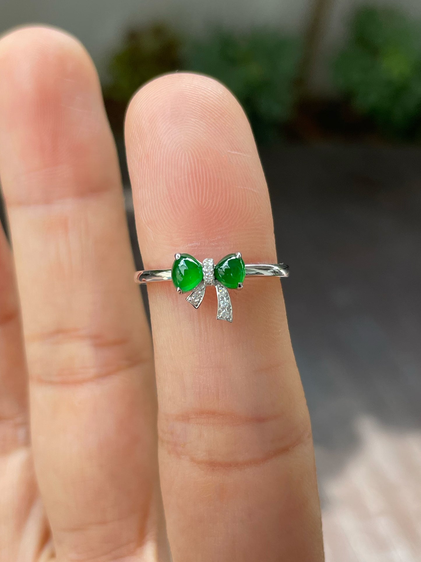 Green Jadeite Ring (NJR215)