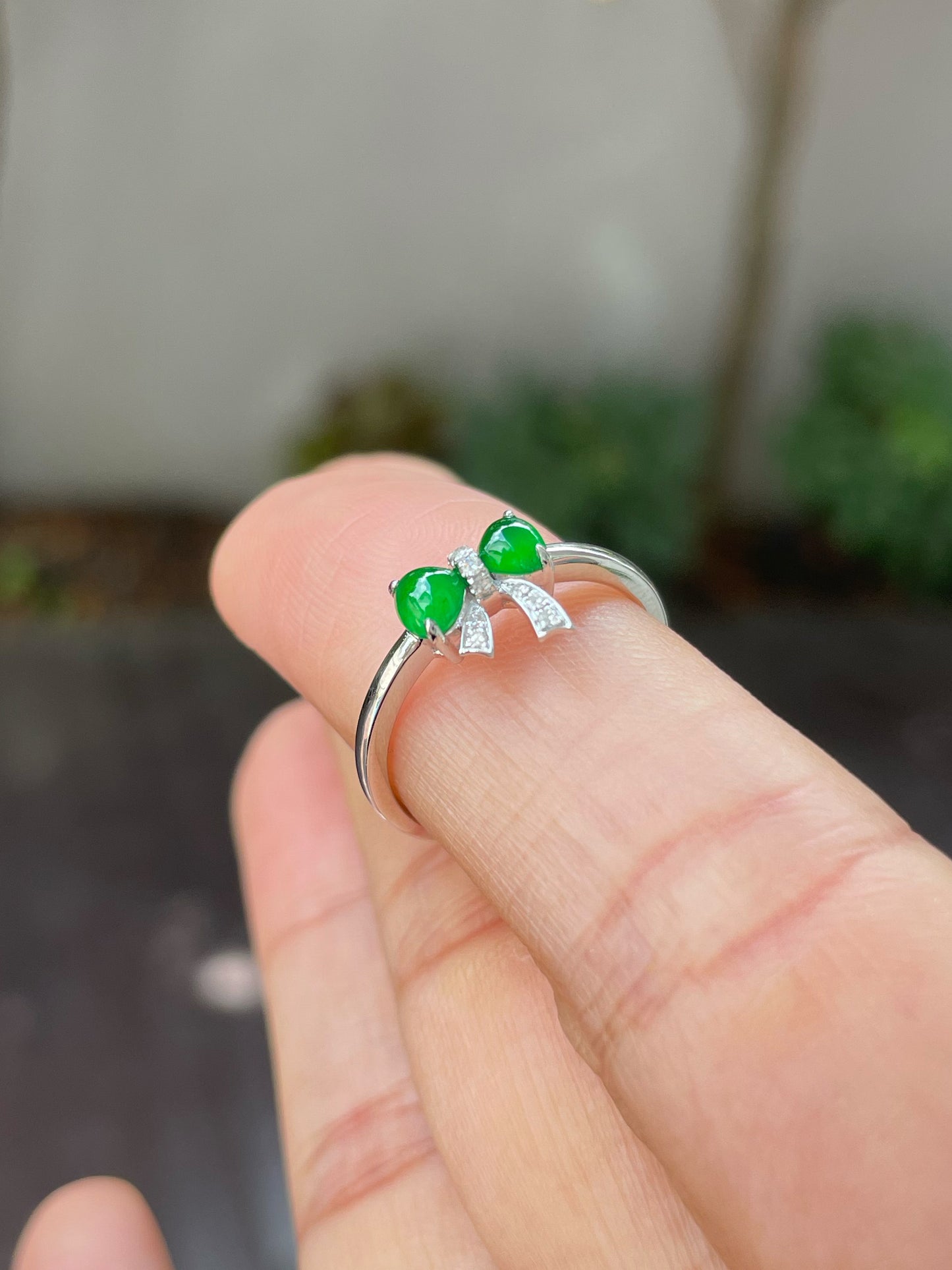 Green Jadeite Ring (NJR215)