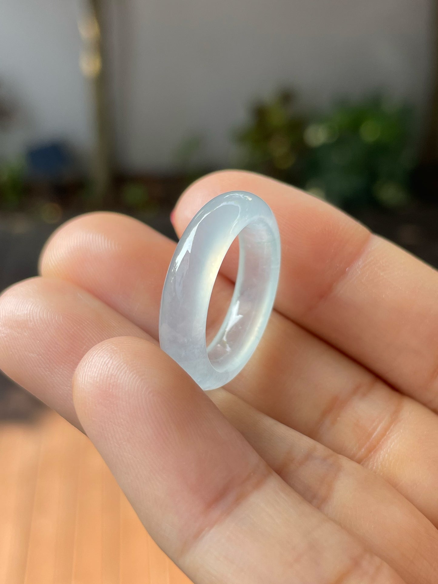 Icy Jade Abacus Ring | HK 14.5 (NJR216)