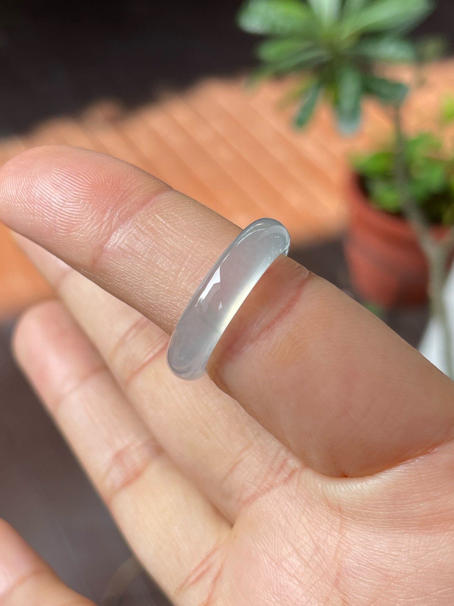 Icy Jade Abacus Ring | HK 14.5 (NJR216)