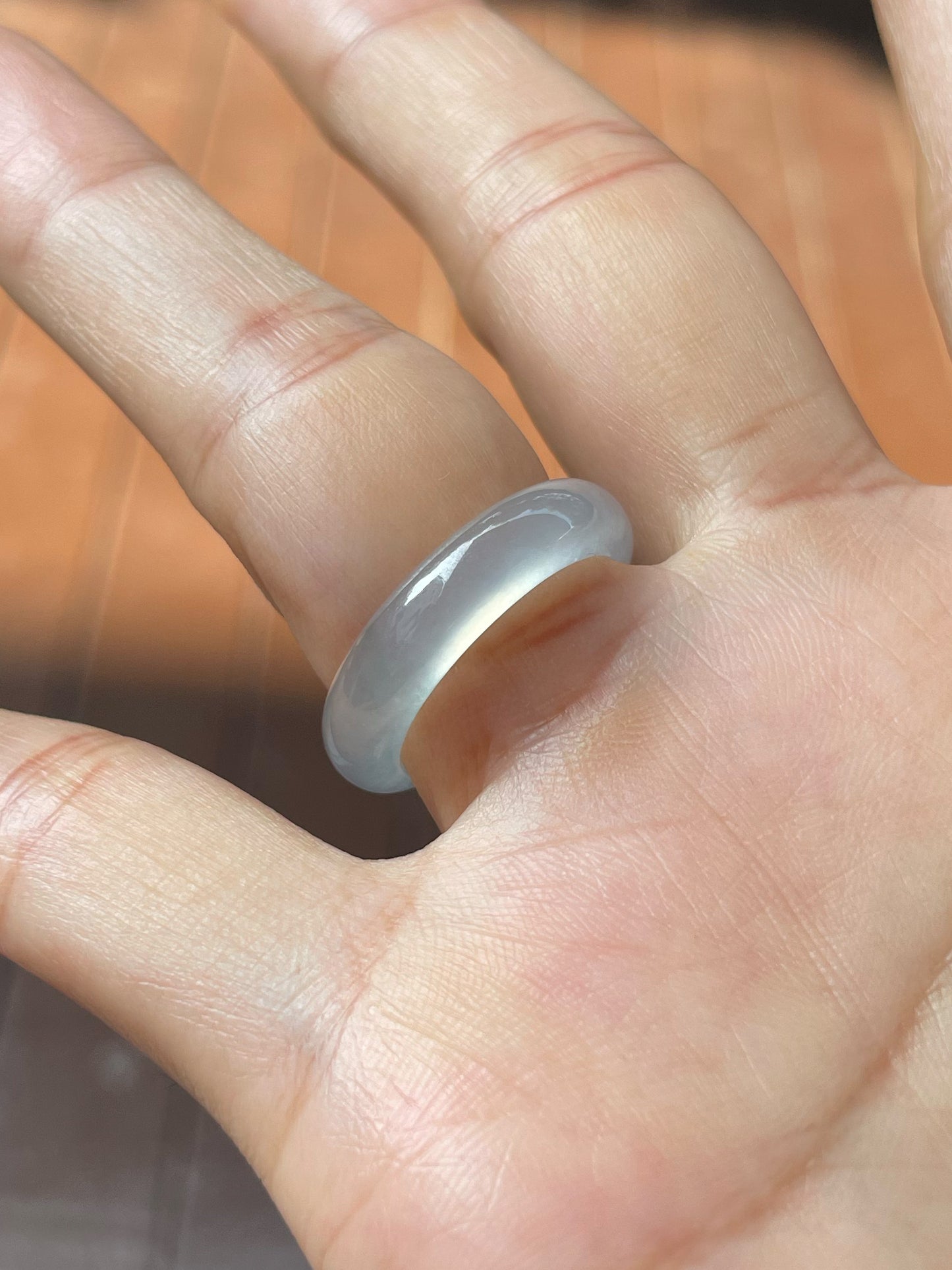 Icy Jade Abacus Ring | HK 14.5 (NJR216)