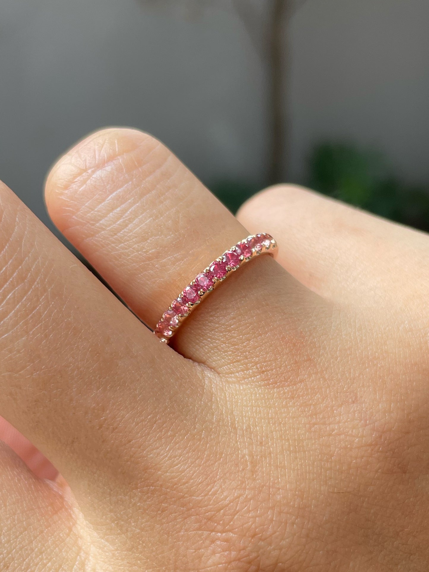 Padparadscha Sapphire Rings (NJR220)