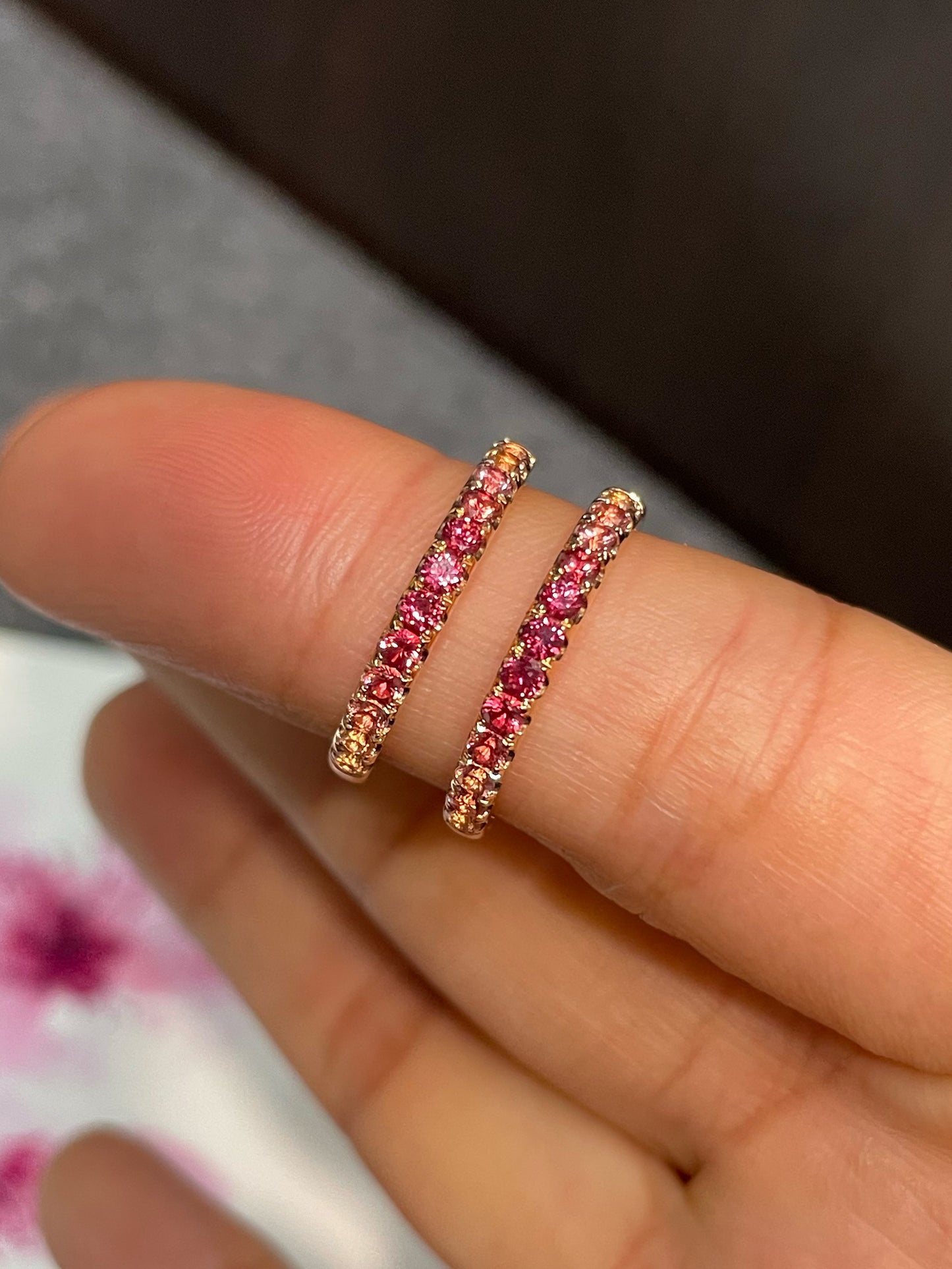 Padparadscha Sapphire Rings (NJR220)