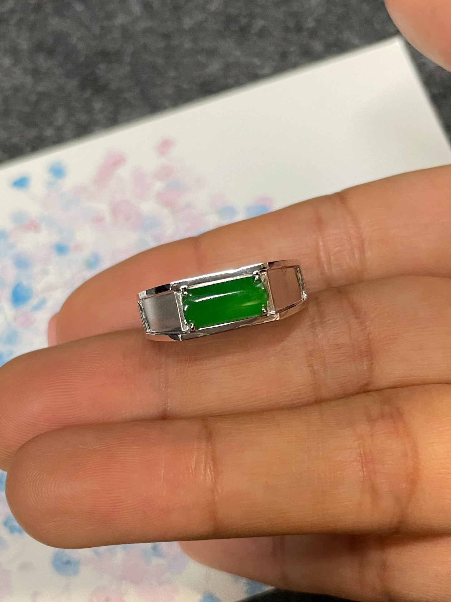 Green Jade Ring (NJR226)
