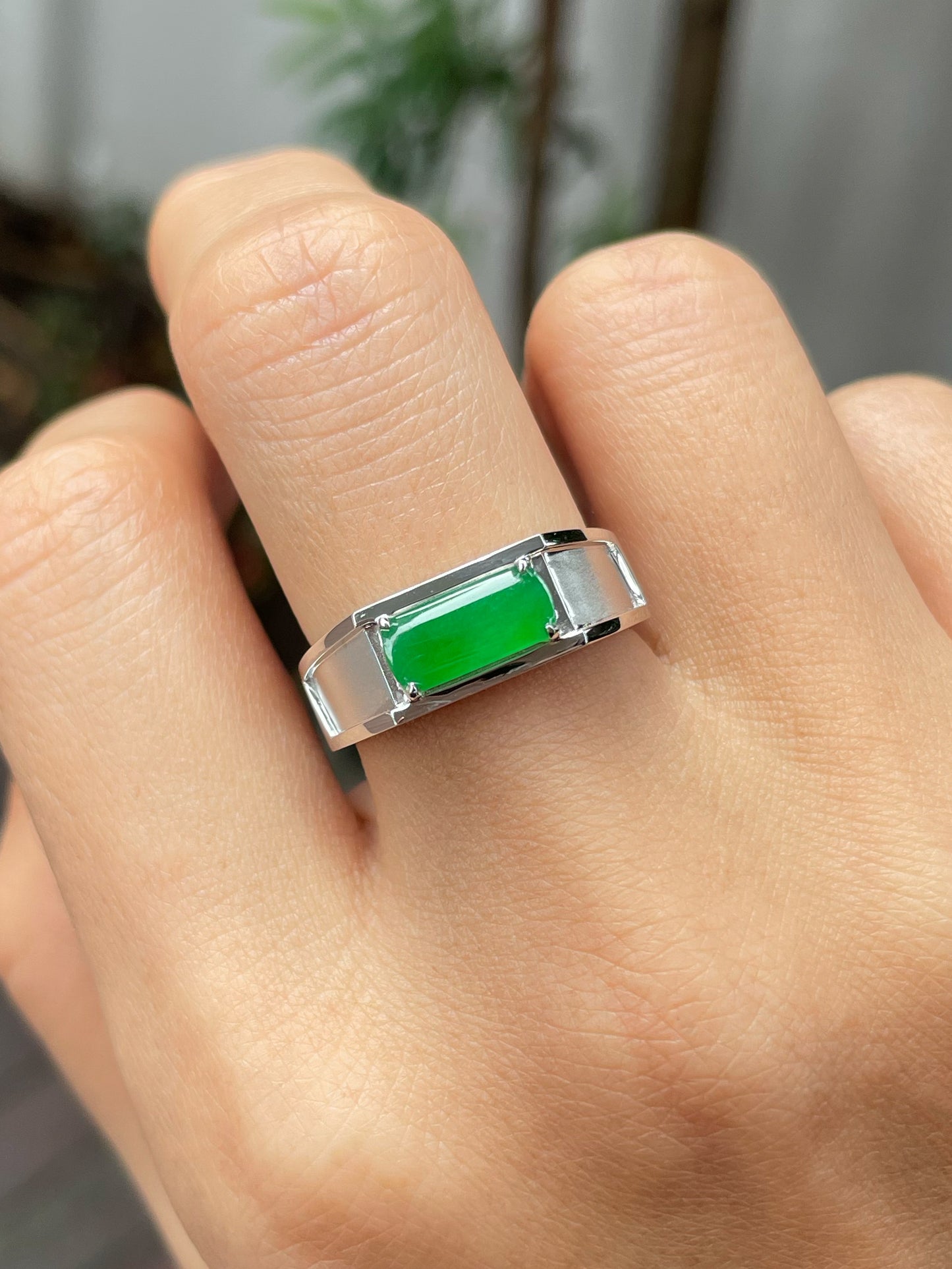 Green Jade Ring (NJR226)