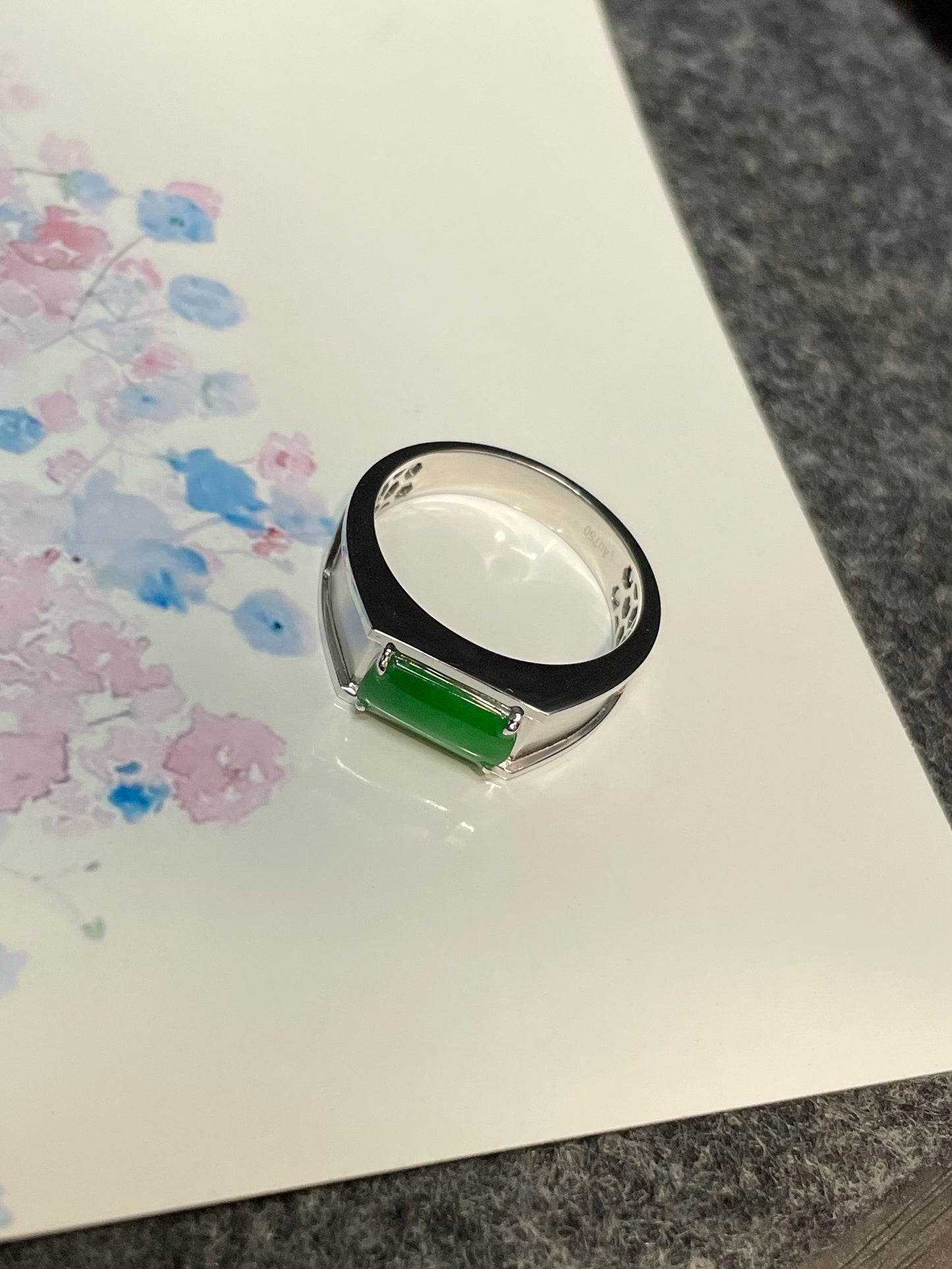 Green Jade Ring (NJR226)