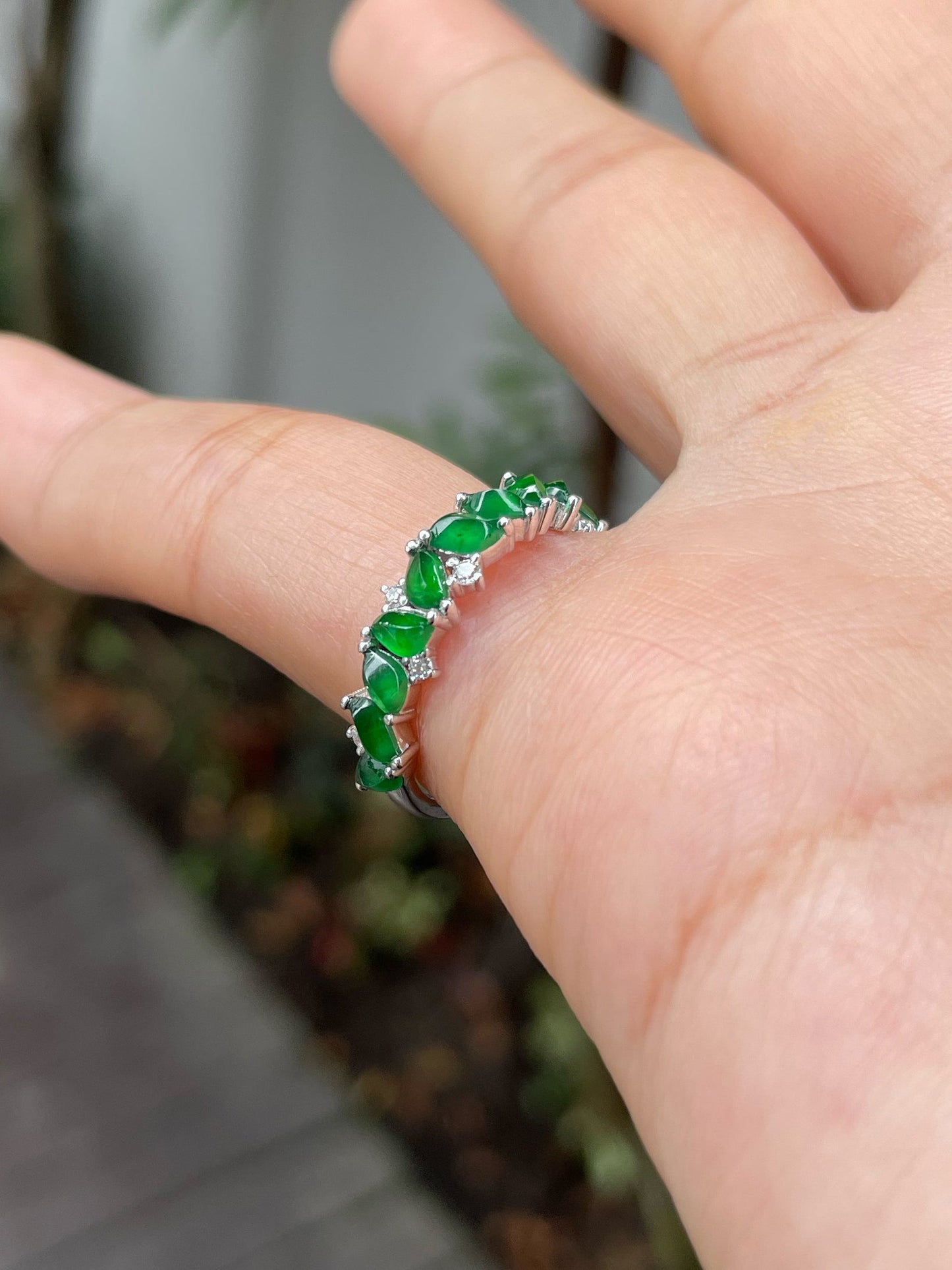 Green Jade Ring (NJR228)
