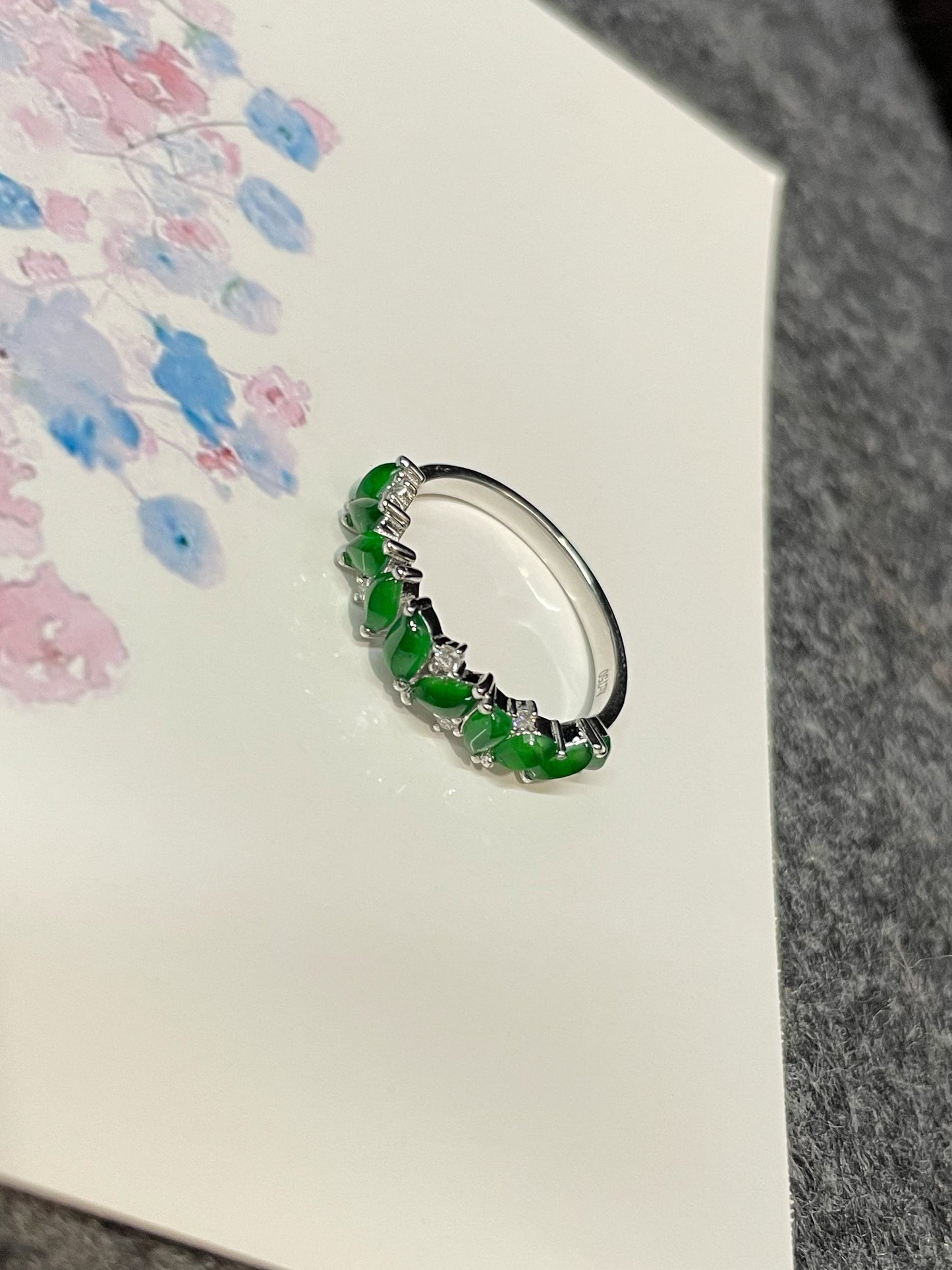 Green Jade Ring (NJR228)