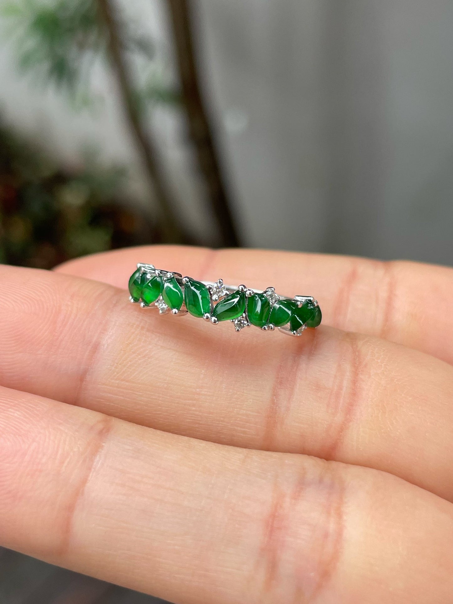 Green Jade Ring (NJR228)