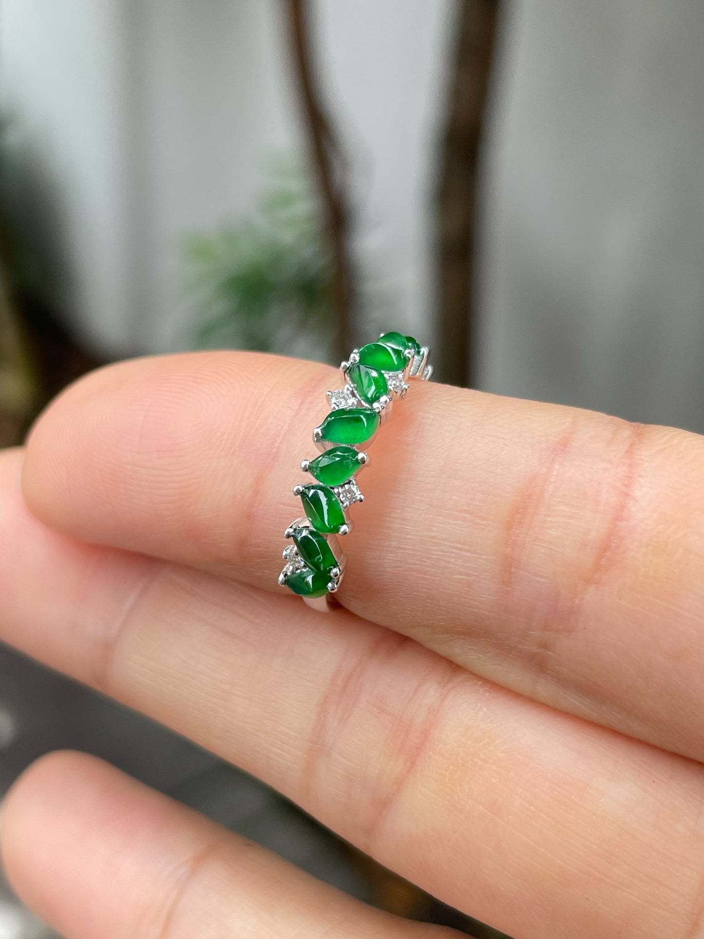 Green Jade Ring (NJR228)