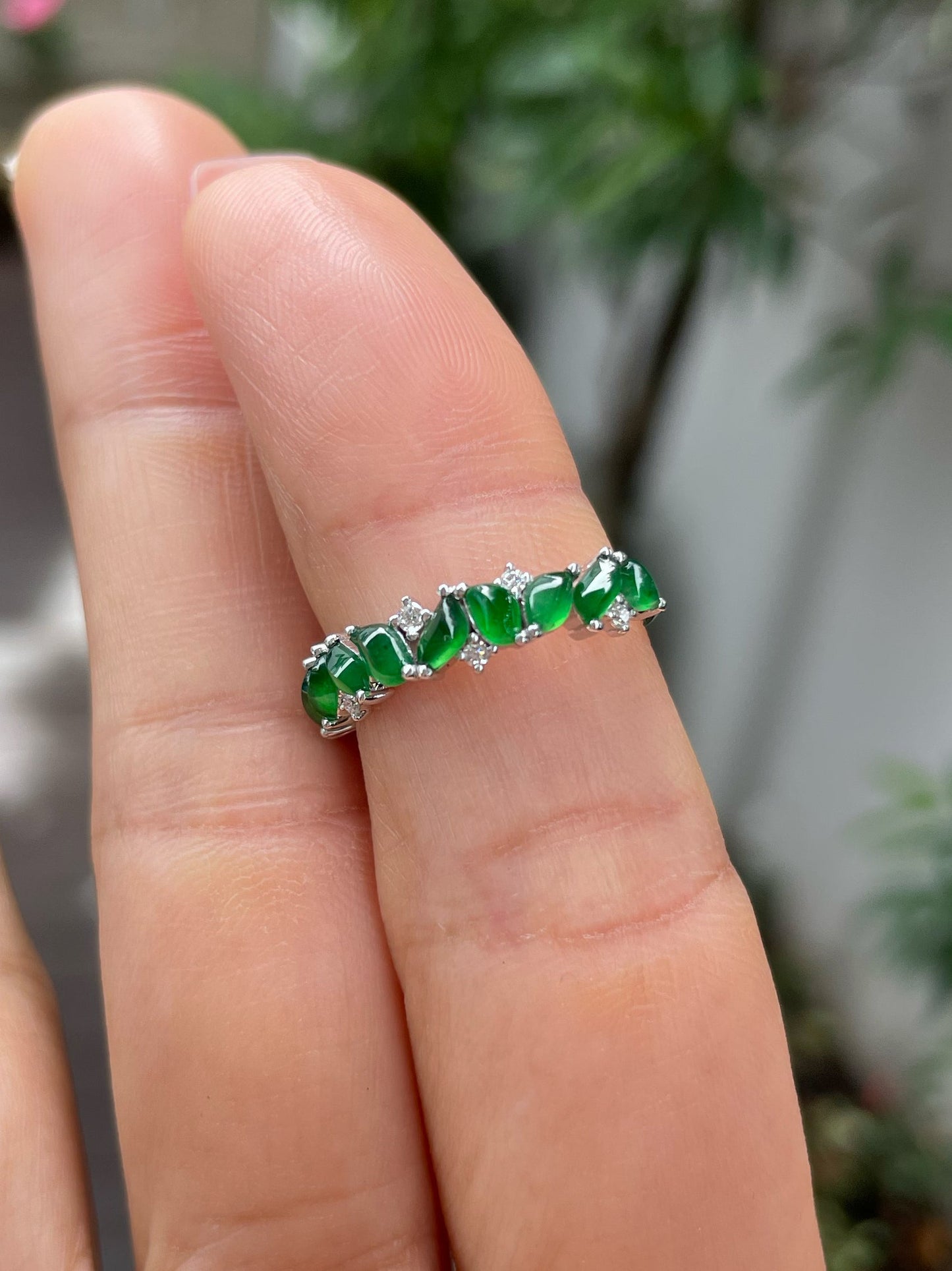 Green Jade Ring (NJR228)