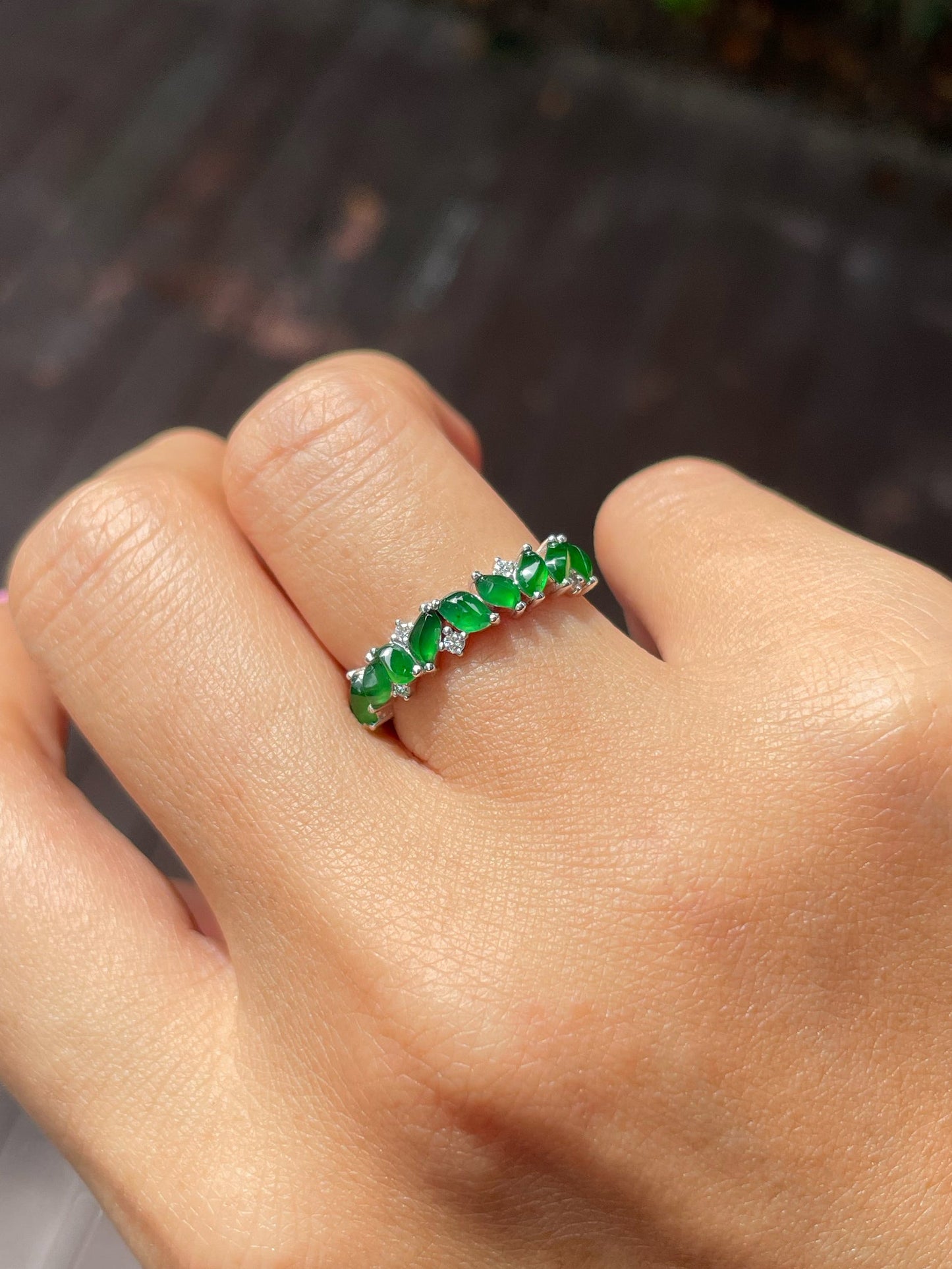 Green Jade Ring (NJR228)