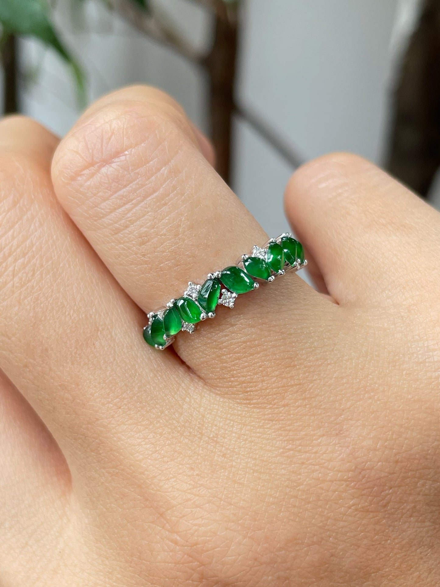 Green Jade Ring (NJR228)