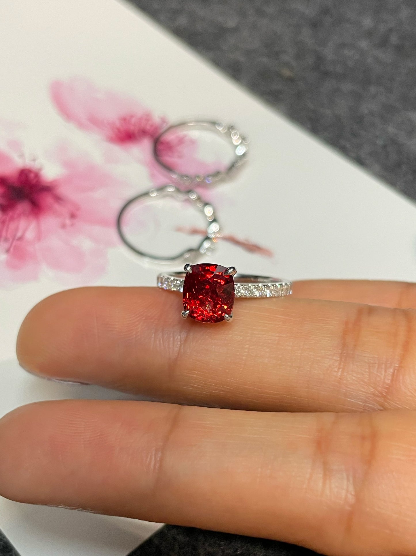 Unheated Red Spinel Ring - 2.01CT (NJR235)