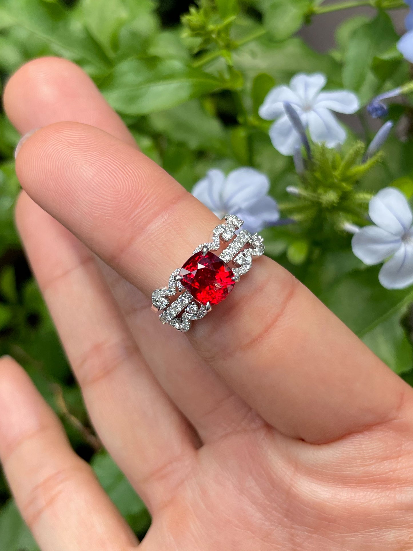 Unheated Red Spinel Ring - 2.01CT (NJR235)
