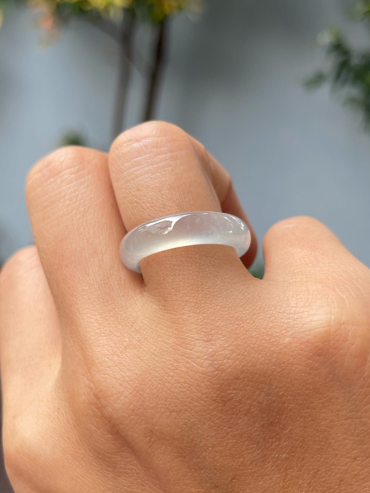 Icy Jade Abacus Ring | HK 13.5 (NJR244)