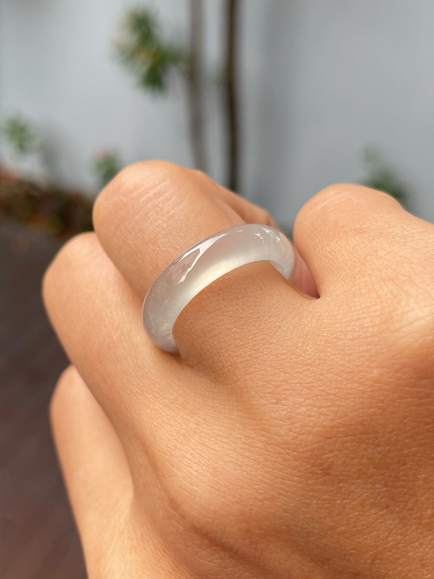 Icy Jade Abacus Ring | HK 13.5 (NJR244)