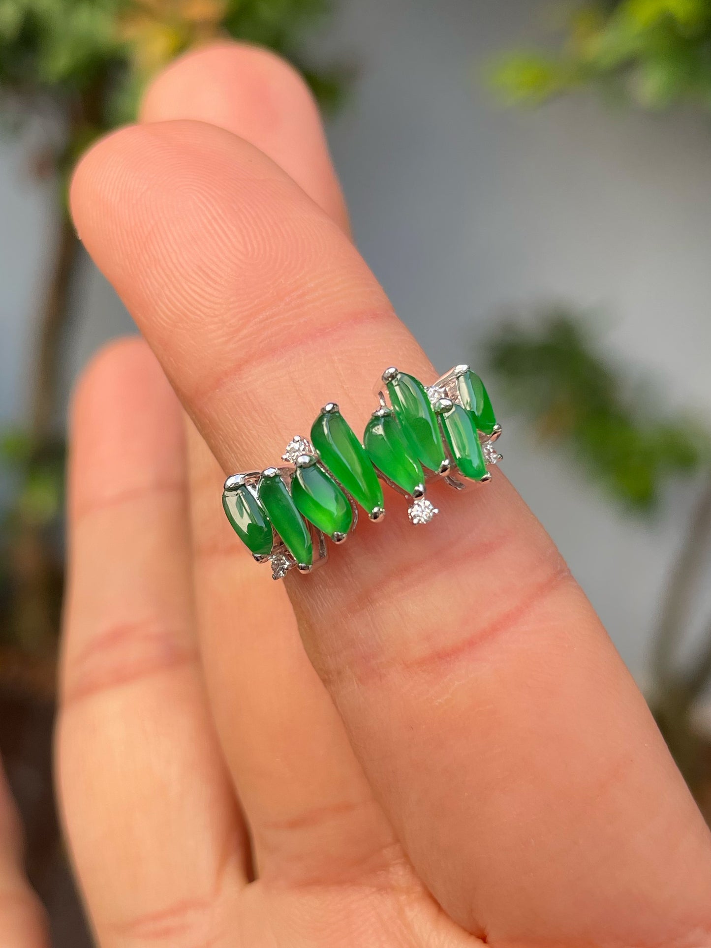 Green Jade Ring (NJR284)
