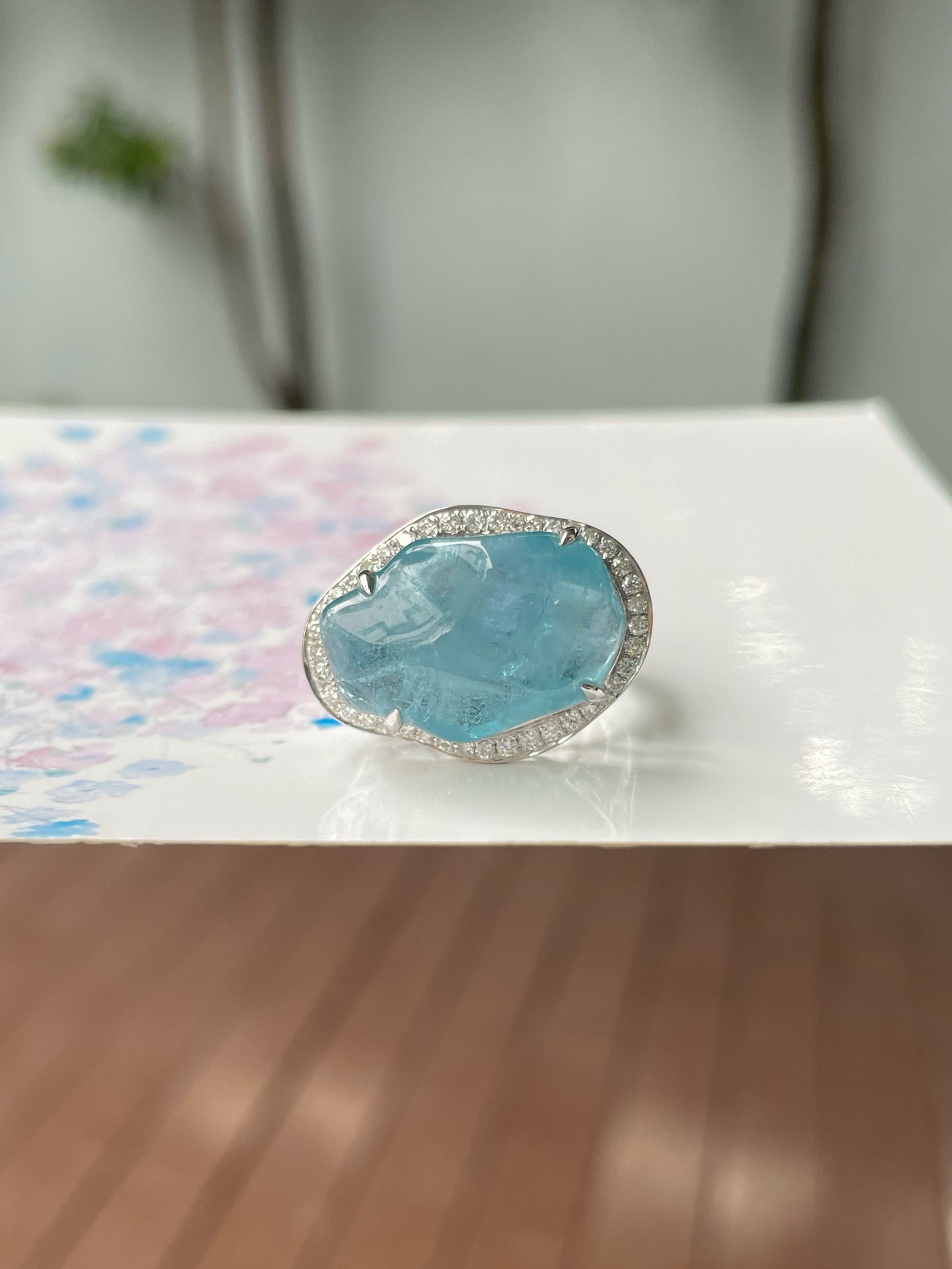 Aquamarine Ring - 15CT (NJR294)